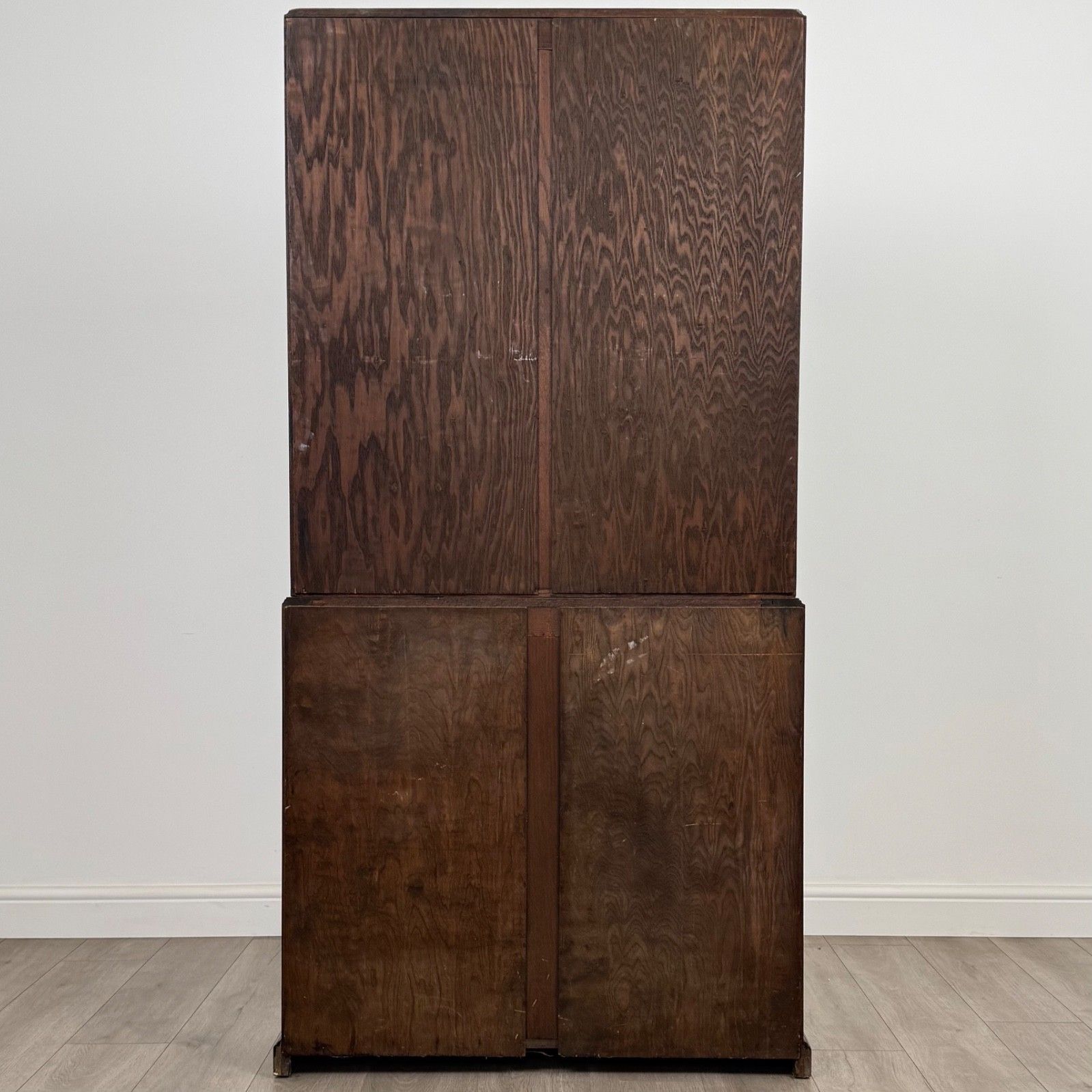 Antique 20th Century Good Quality Display Cabinet In Oak photo vinterior