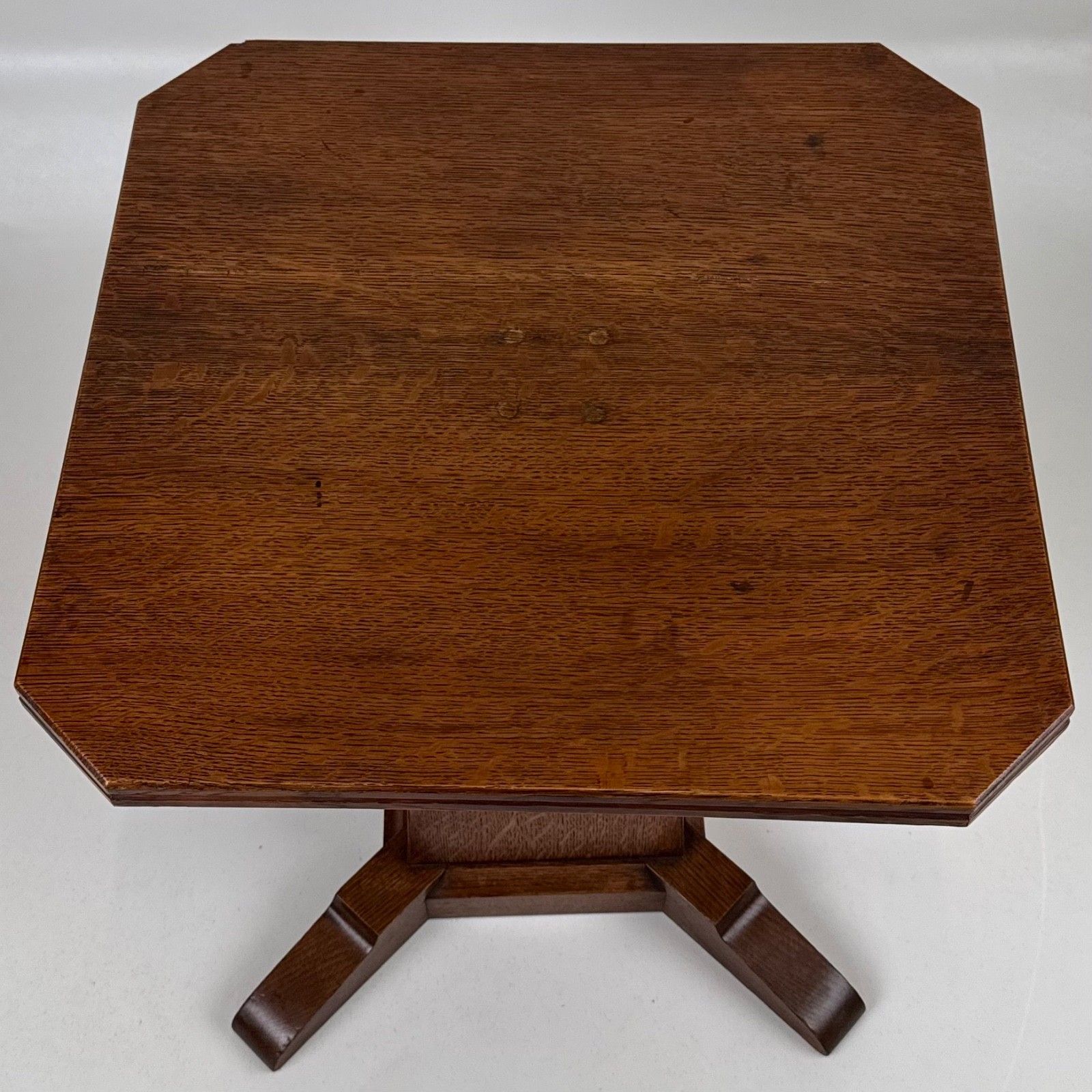 Antique 20th Century Good Quality Side Table In Oak photo buy