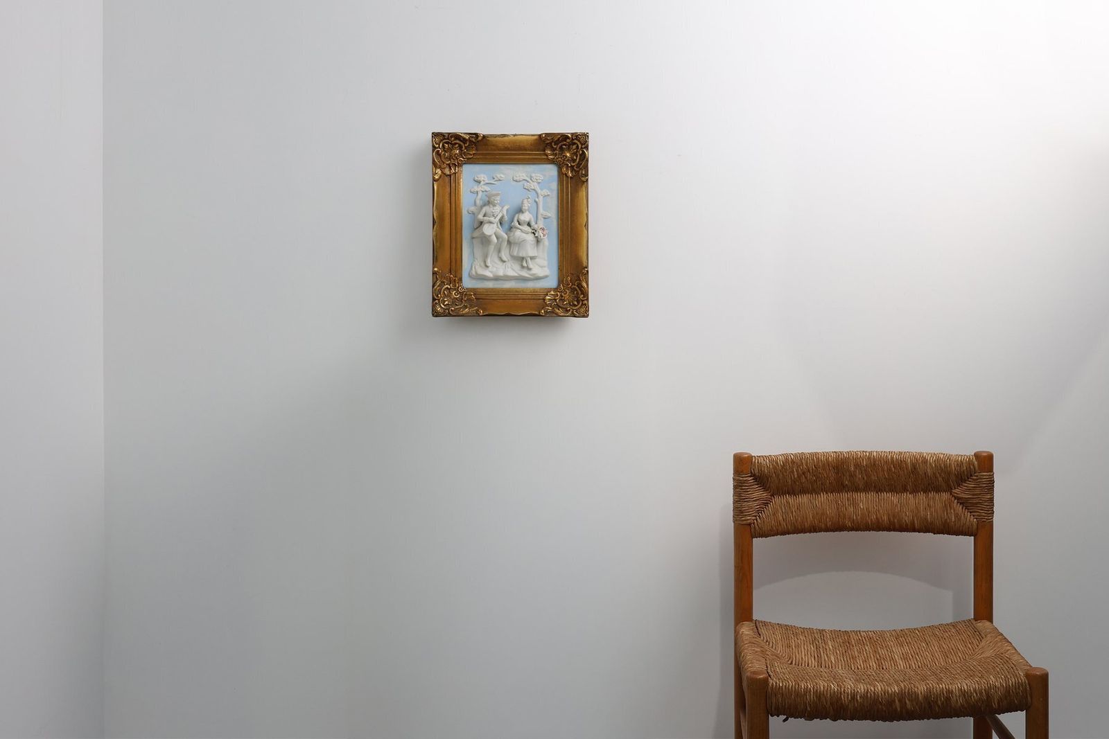 Baroque Style Porcelain Wall Art From Alt Meissen, Germany, 1950s photo furniture