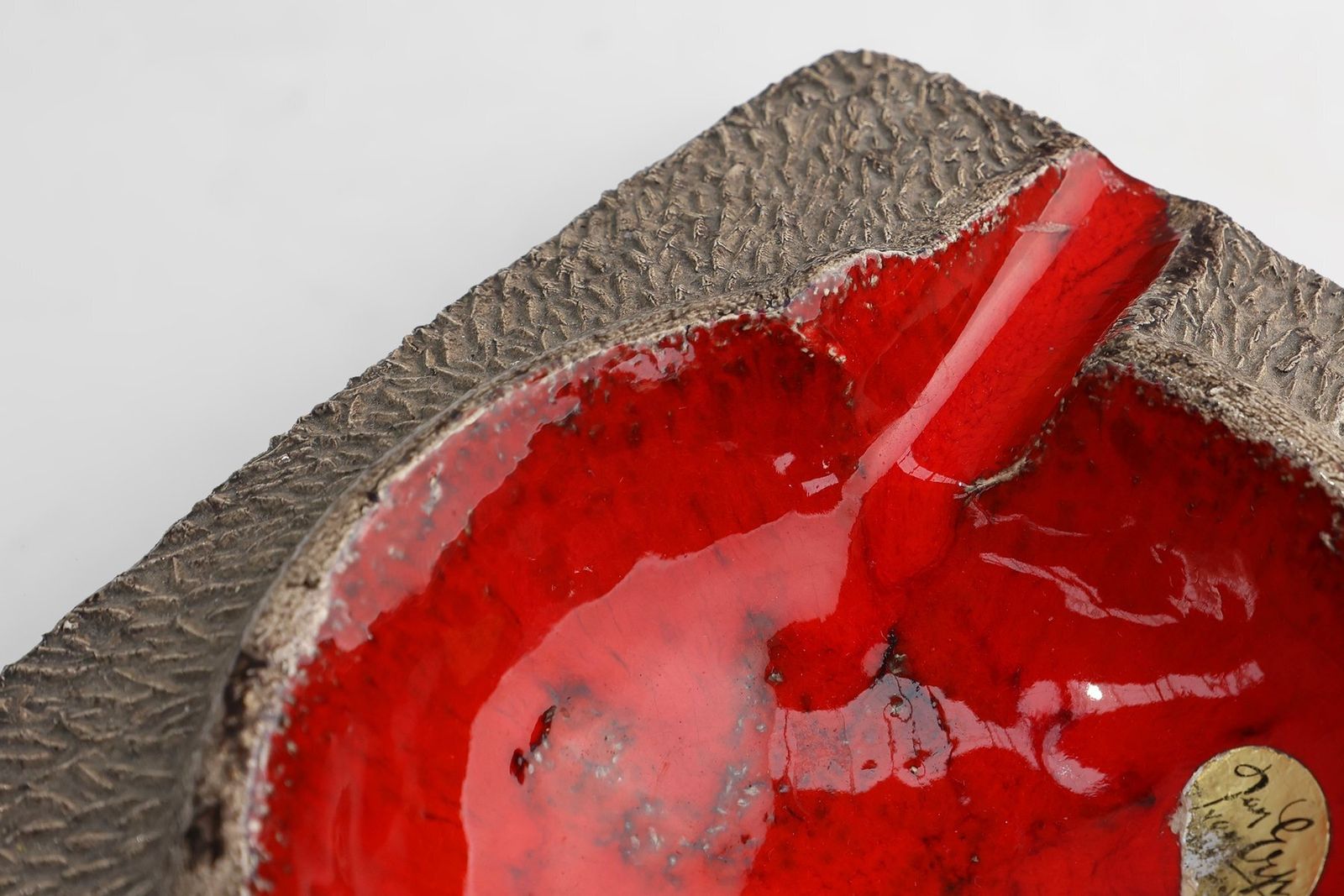 Mid Century Ceramic Ashtray From Jan Van Erp, The Netherlands, 1970s photo buy
