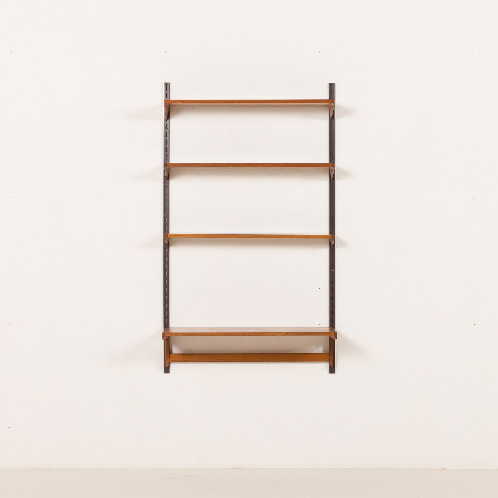 Kai Kristiansen Minimalist Shelving Unit With A Desk, Fm Mobler, 1960s photo Furniture