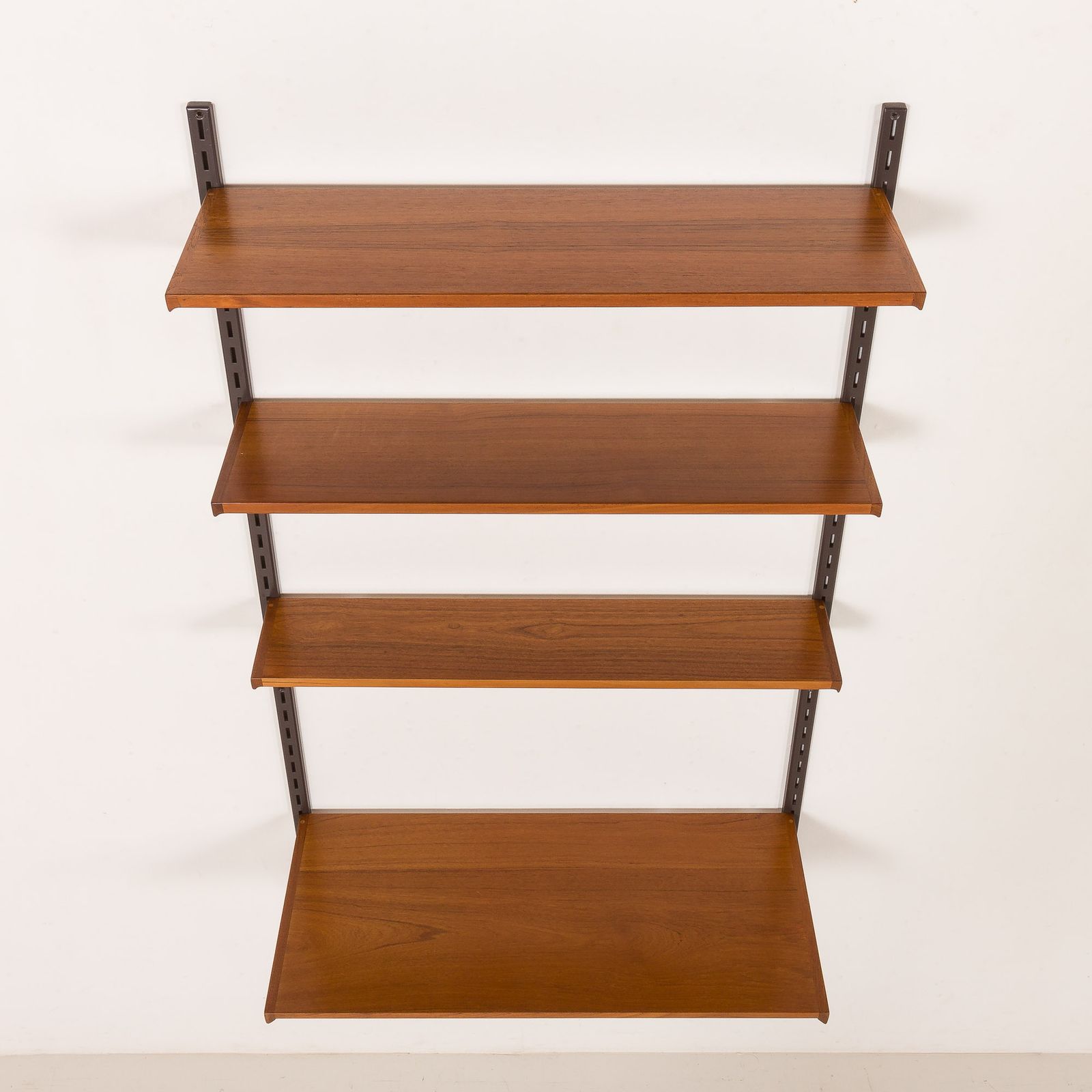 Kai Kristiansen Minimalist Shelving Unit With A Desk, Fm Mobler, 1960s photo 785.0