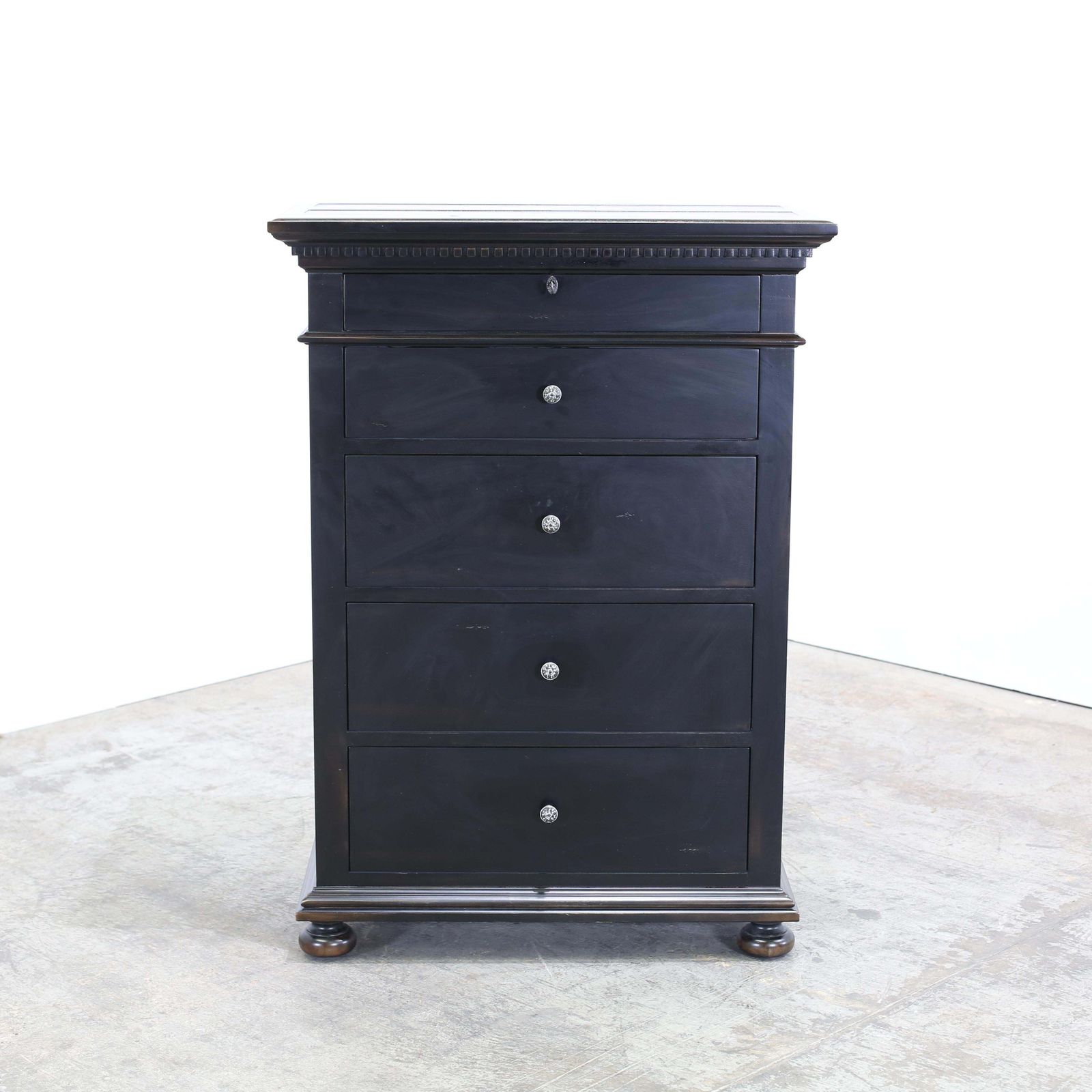 Restoration Hardware St. James Five Drawer Narrow Dresser photo furniture