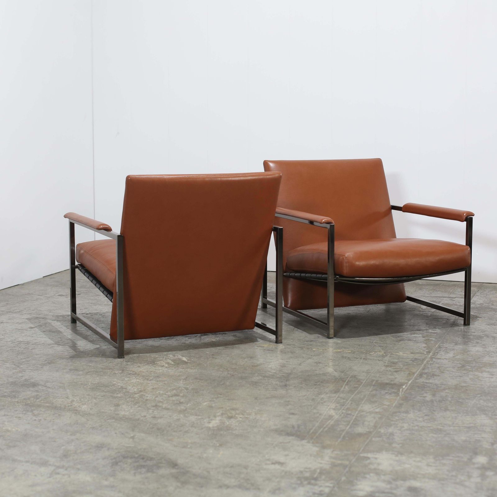 Minotti Atlan Armchairs By Rodolfo Dordoni, Set Of Two photo for sale