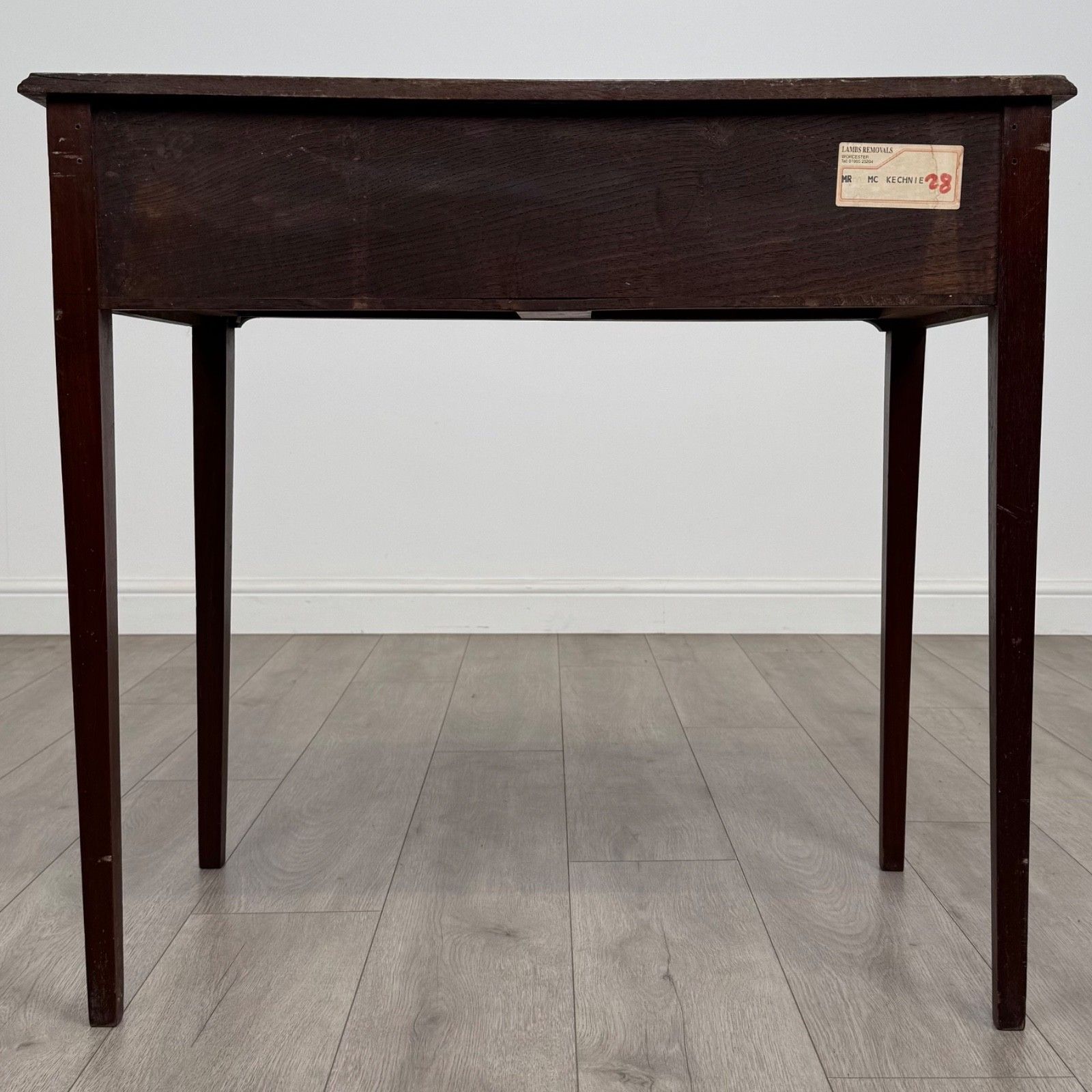 Antique 18th Century Fine Quality Writing Table In Mahogany photo 585.0