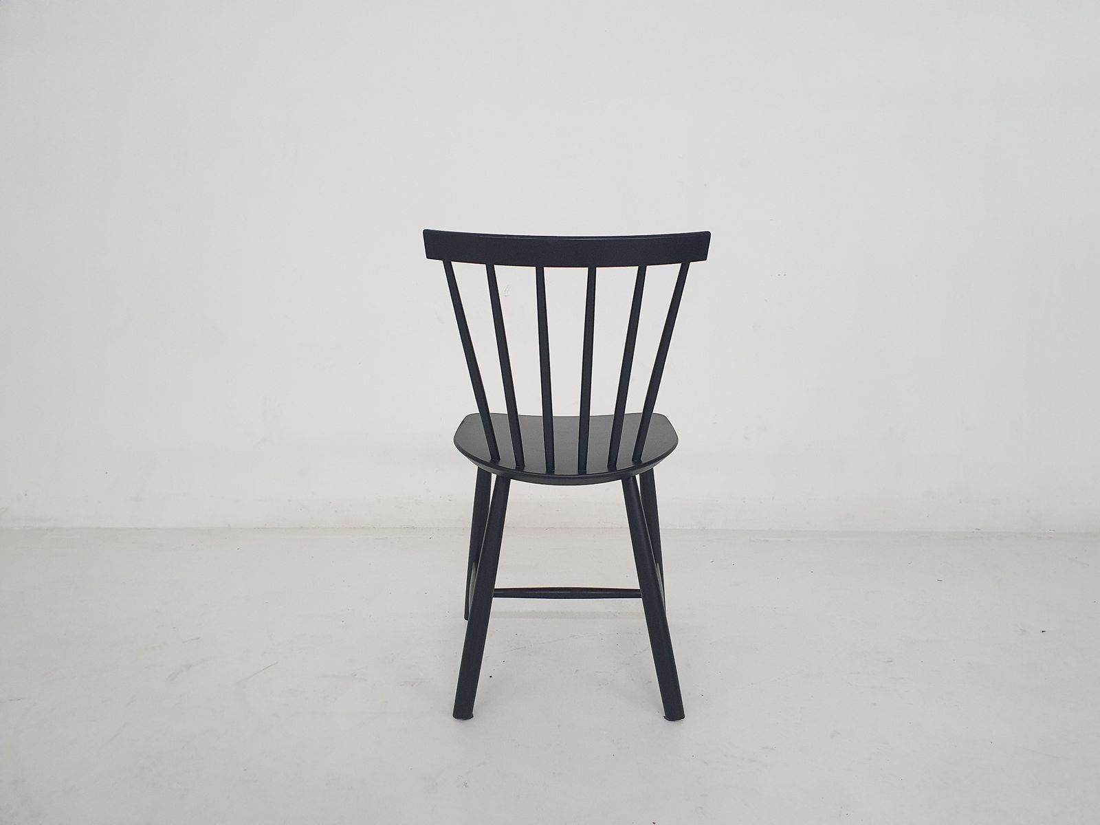 Poul M. Volther J46 Spindle Back Chairs For Fdb Mobler, Denmark, 1956 photo vintage