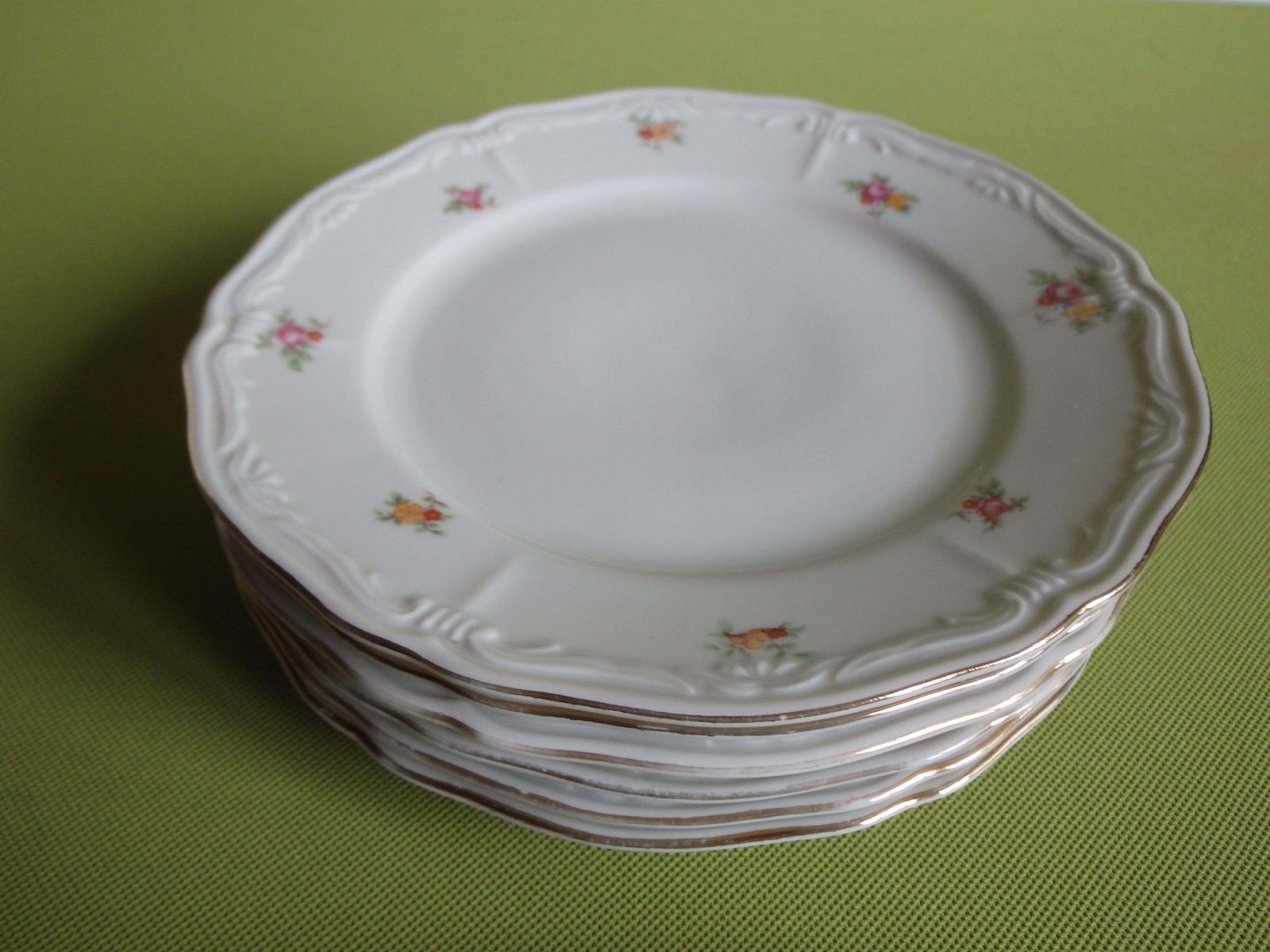 1960thies Bavaria Teaset For 6 Cups And Plates And Tea Pot With Charming Flowers photo vintage
