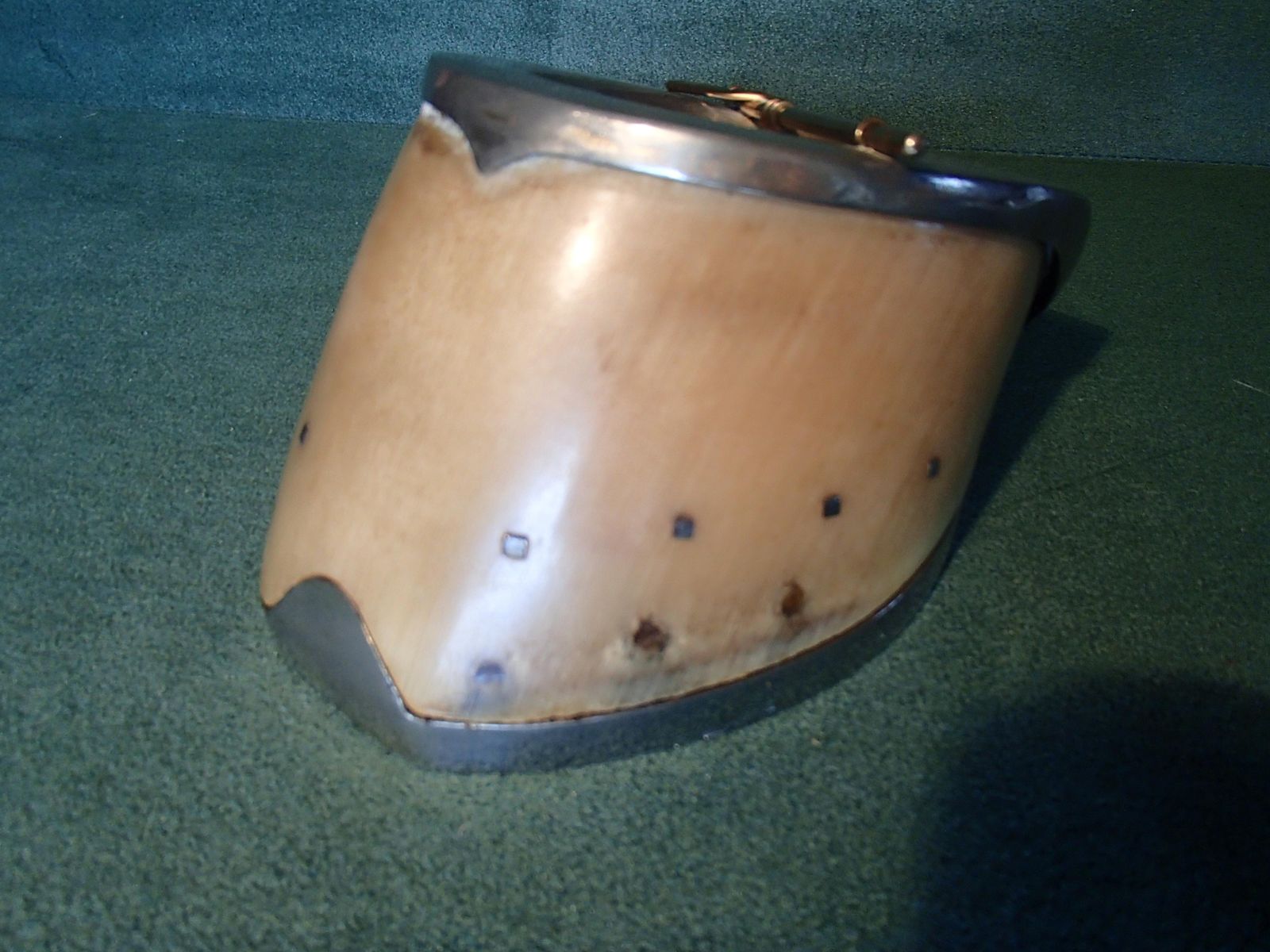 Modern Ashtray Made Of A Real Horse Foot With Metal And photo Home Decor