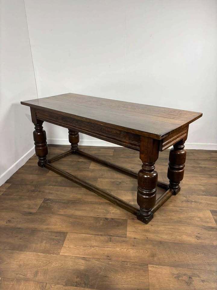 Antique Oak Refectory Table photo vinterior