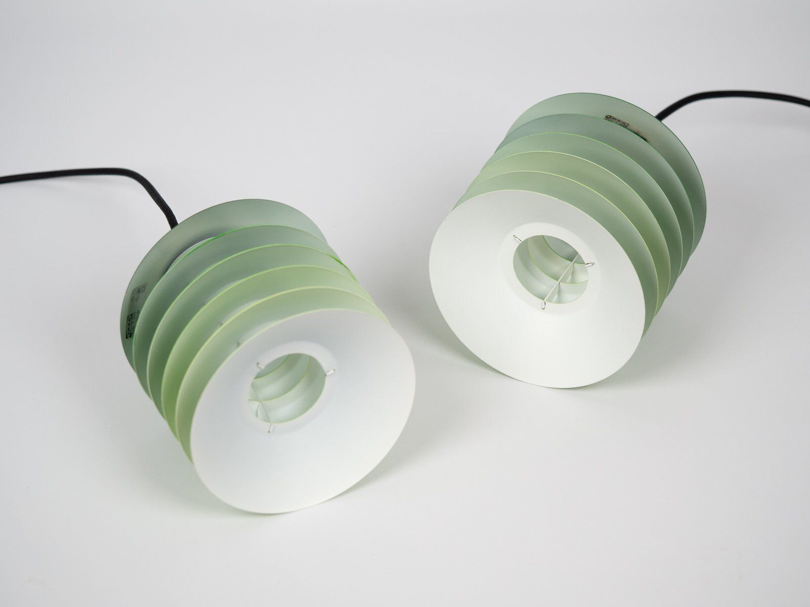 Vintage Danish Duet Pendant Lamps By Bent Gentzel Boysen For Ikea, 1983, Set Of 2 photo vinterior