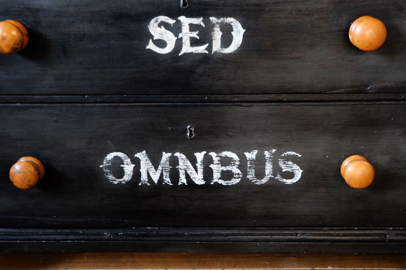 595.0 A Lovely Victorian Painted Pine Chest, Hand Sign Written Bluecoat School, Liverpool. photo