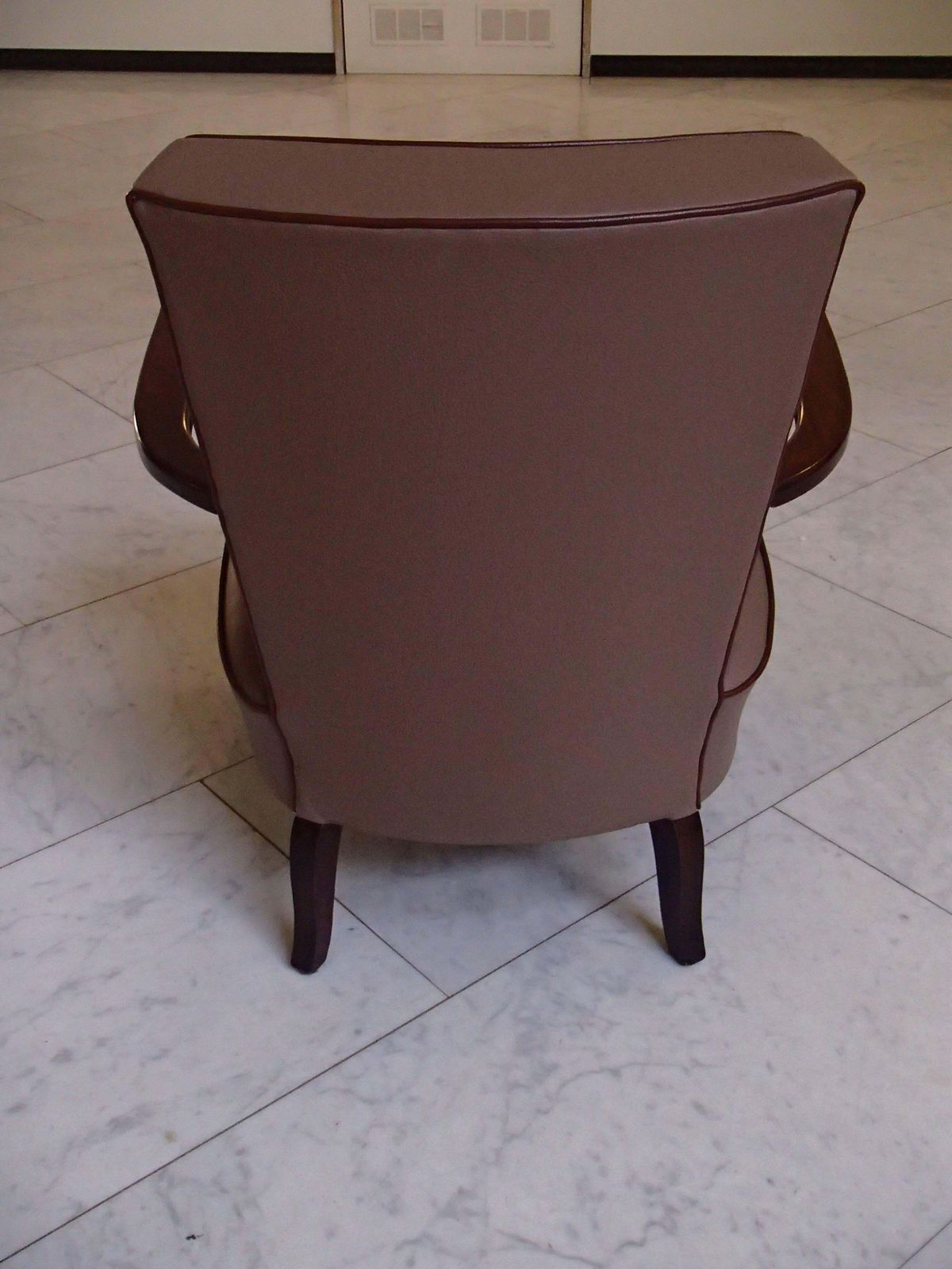 Pair Of 1940 Leather Lounge Chairs photo vinterior