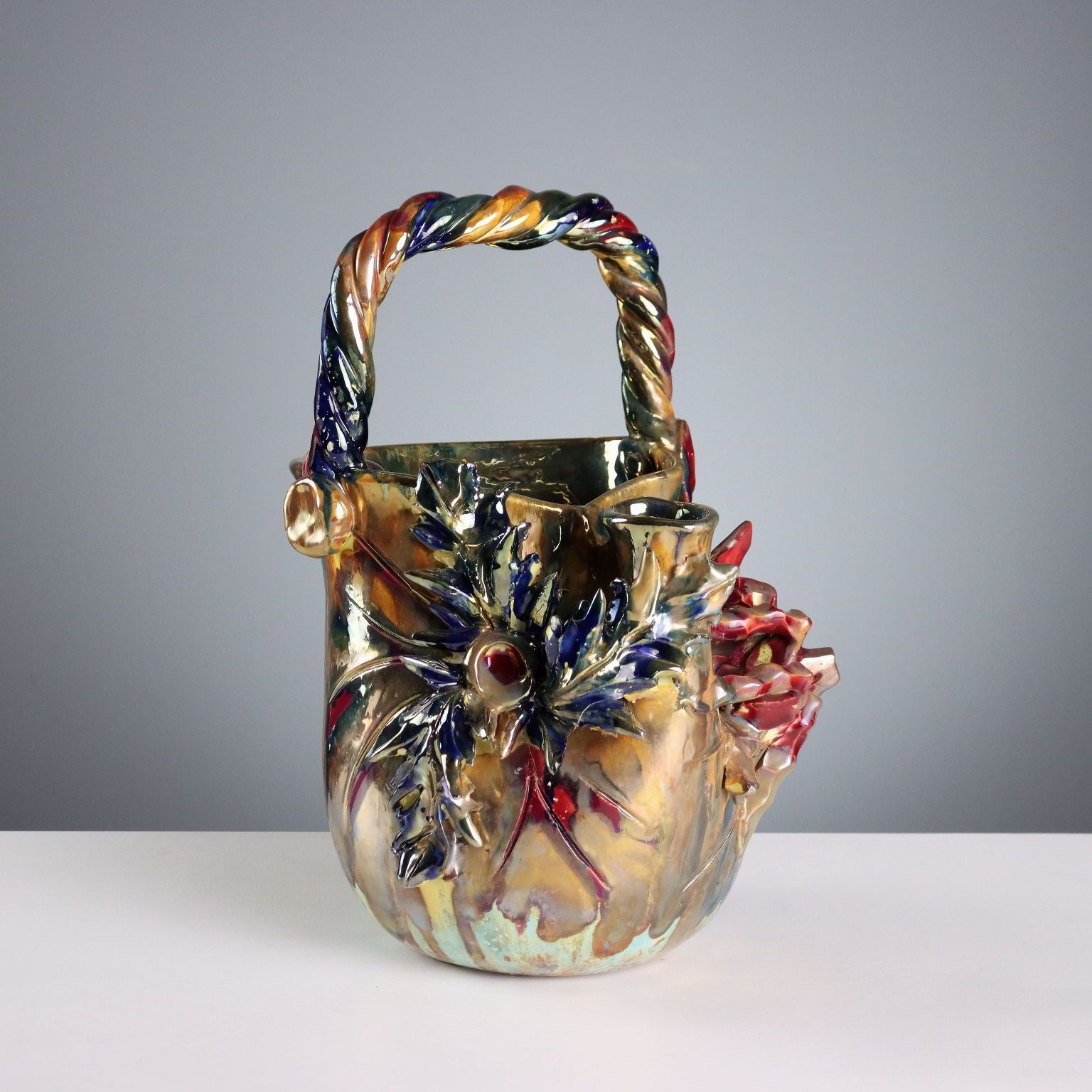 Versatoio In Ceramica Giuseppe Mazzotti Albisola