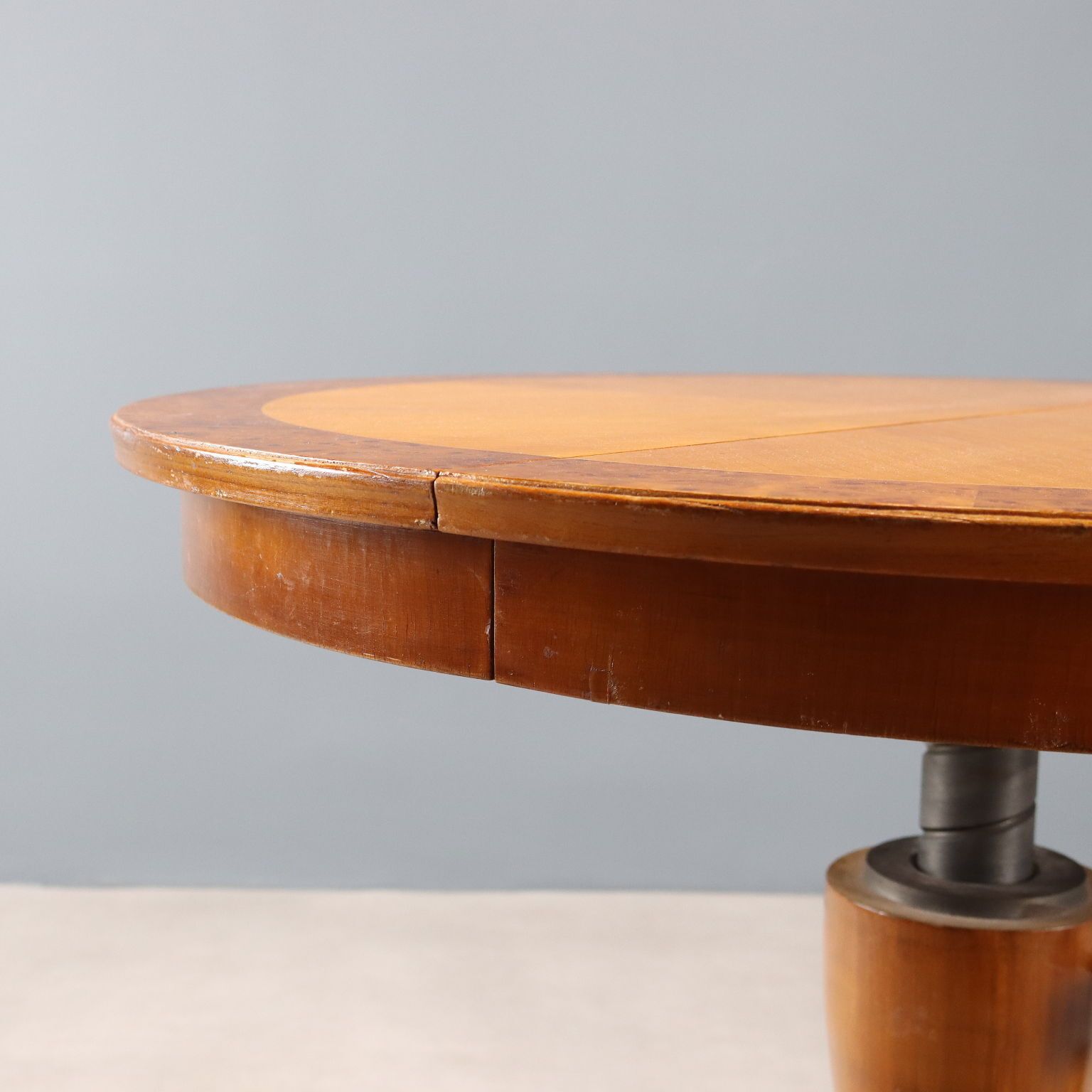 Antique Table Mahogany Ash Extendable Top Austria XIX Century photo buy