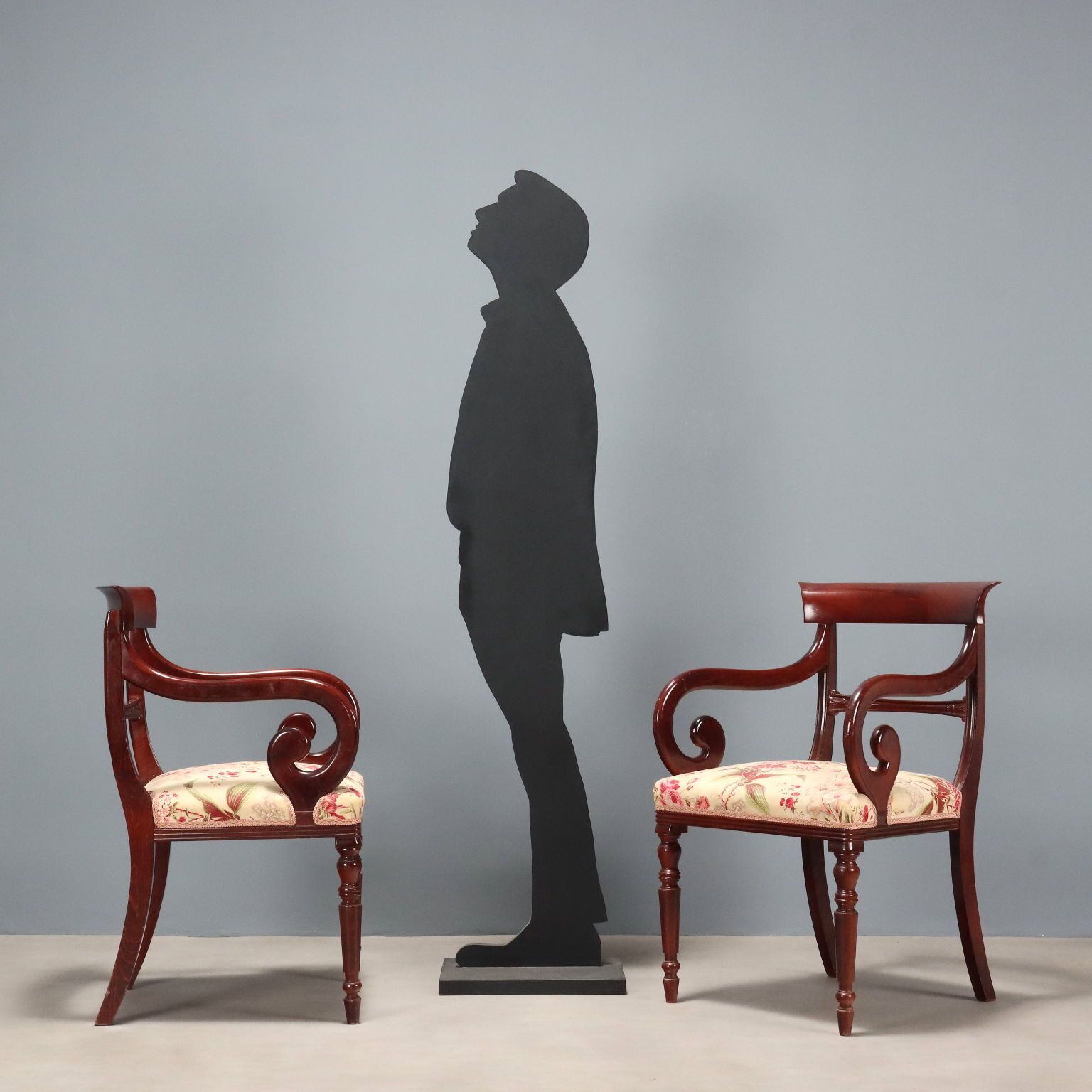 Antique Armchairs Louis Philippe Painted Beech XX Century photo for sale