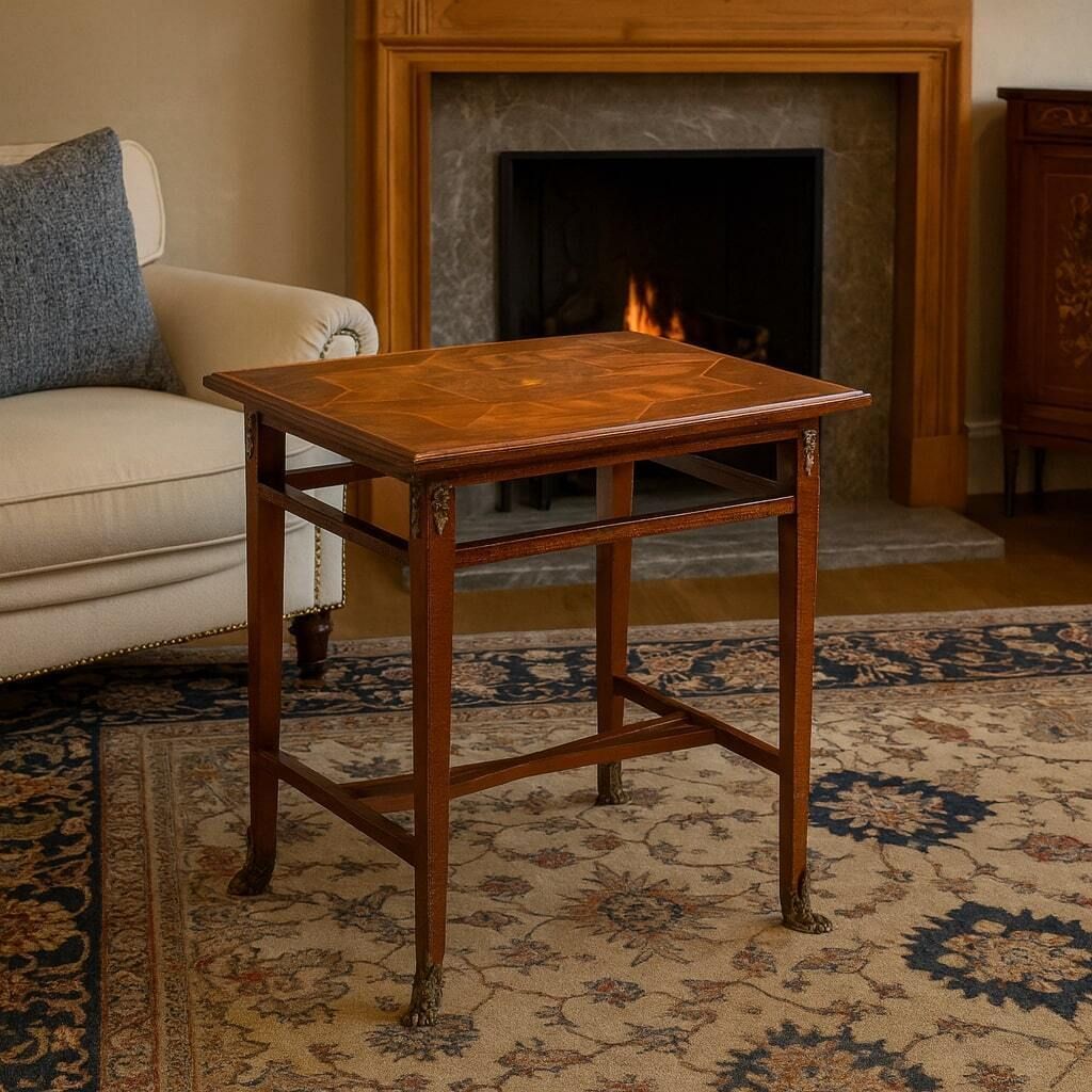 Antique Coffee Table Bronze United Kingdom XIX Century photo furniture