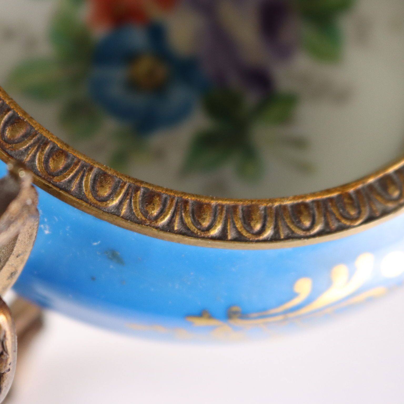 Antique Bowl Porcelain Sèvres Man. France Early XX Century photo 180.0