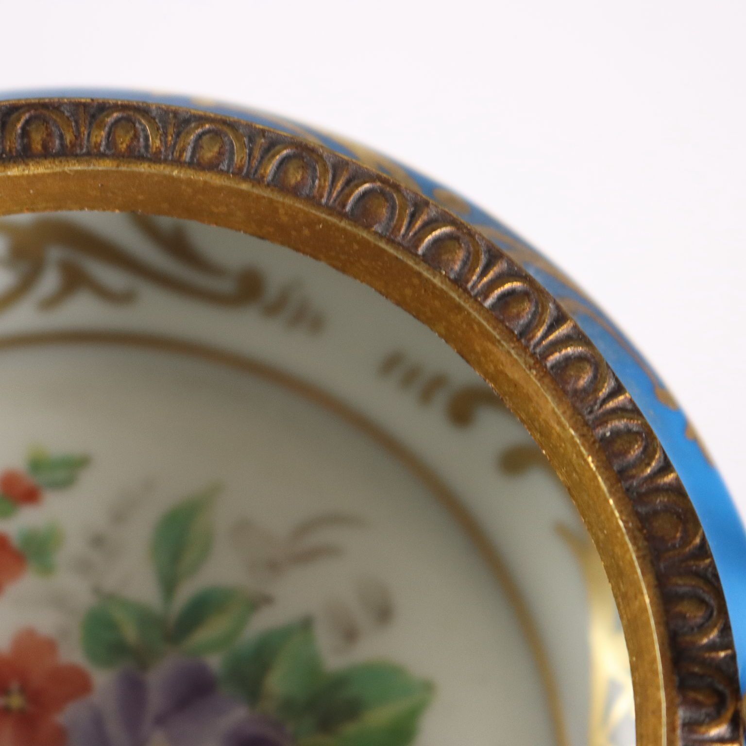 Antique Bowl Porcelain Sèvres Man. France Early XX Century photo vinterior
