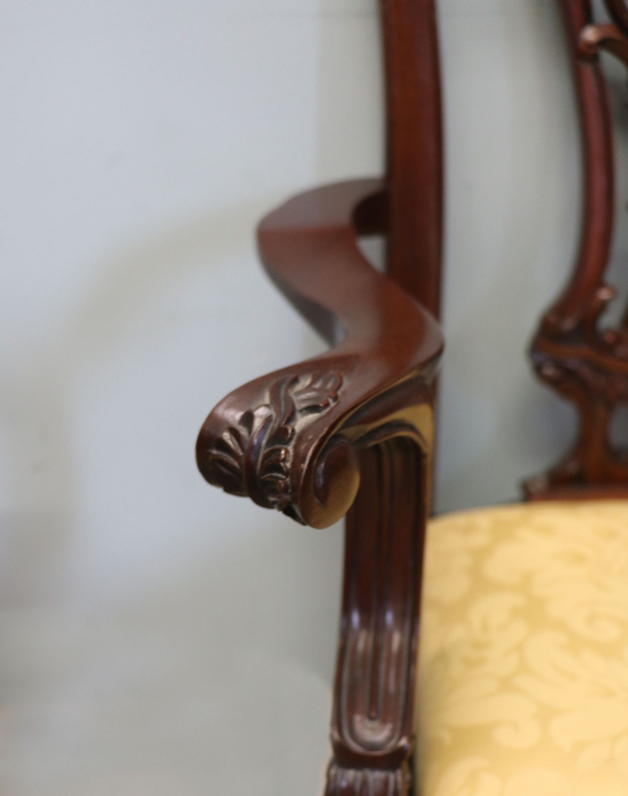 245.0 An Absolutely Charming Pair Of Nice Quality Georgian Revival Style Children’s Open Arm Or Carver Chairs. photo