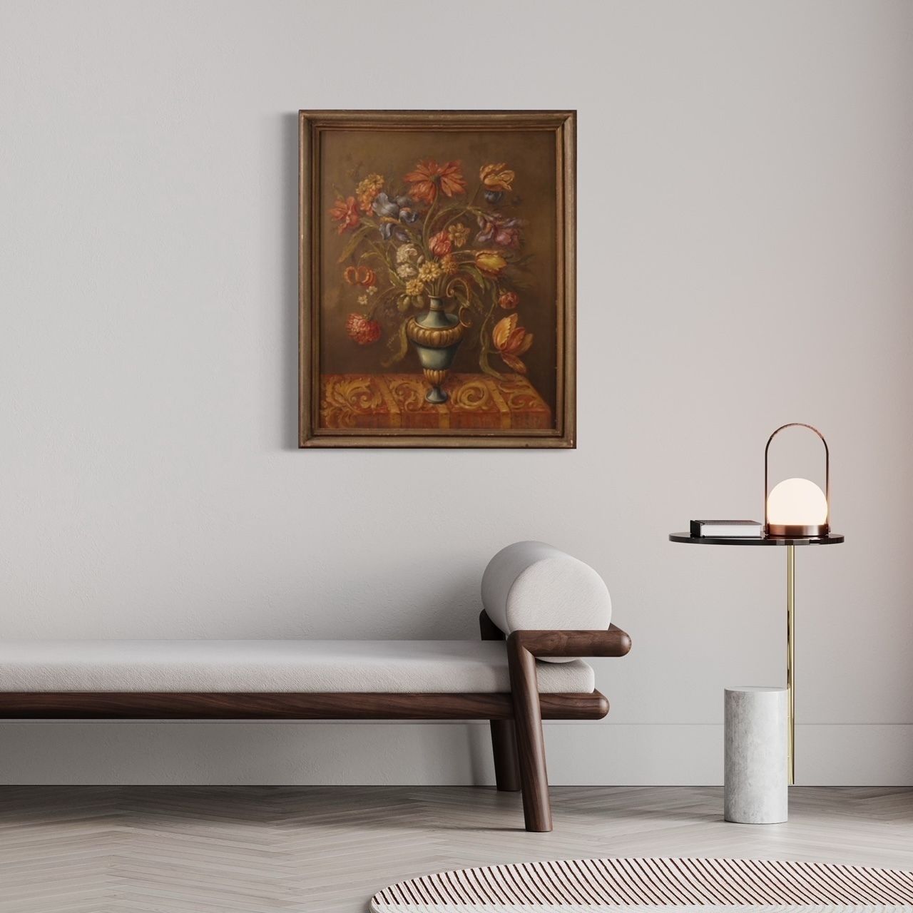 Italian Still Life From The 20th Century photo vintage