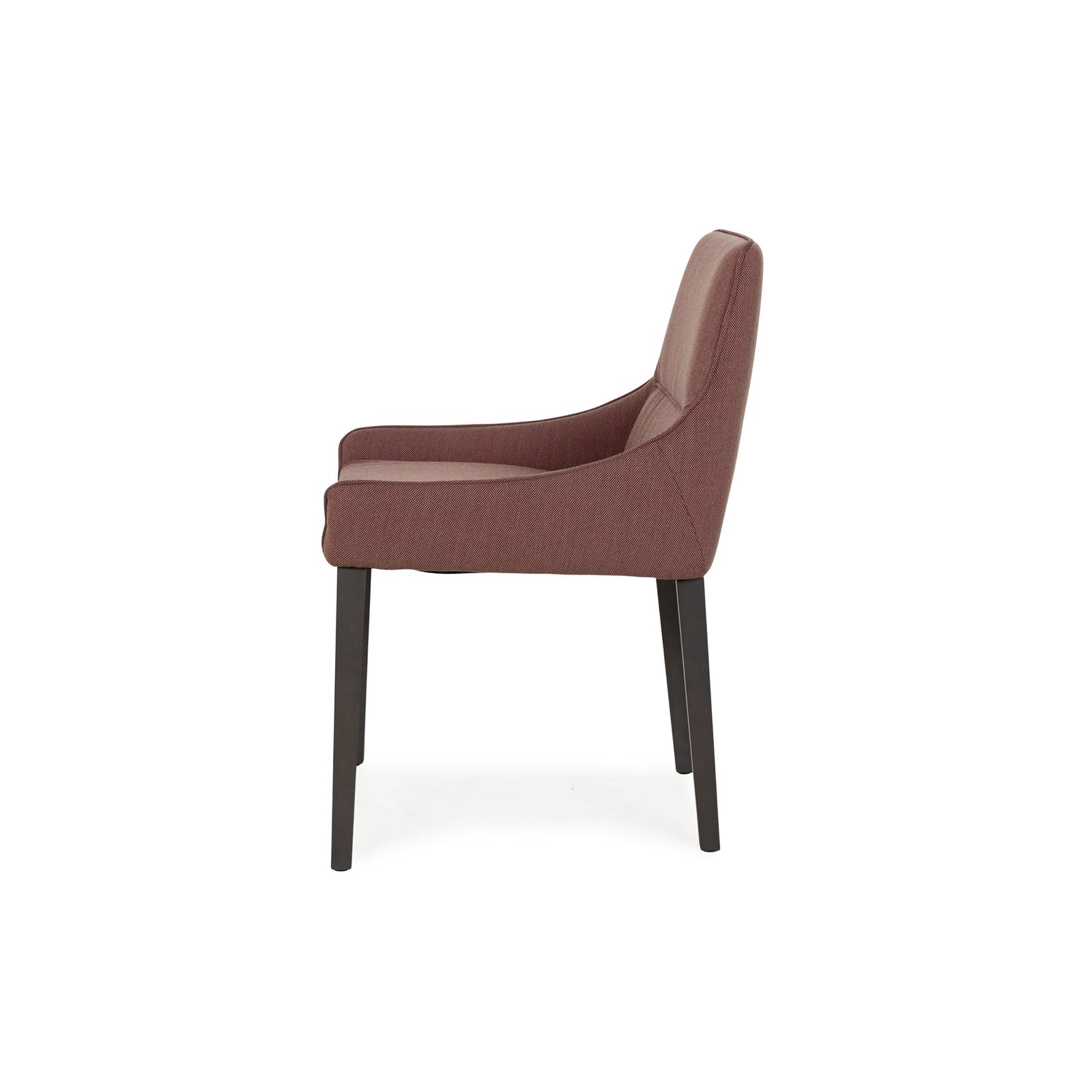 Furniture Set Of 4 Ligne Roset Long Island Fabric Chair Red Green Rose photo