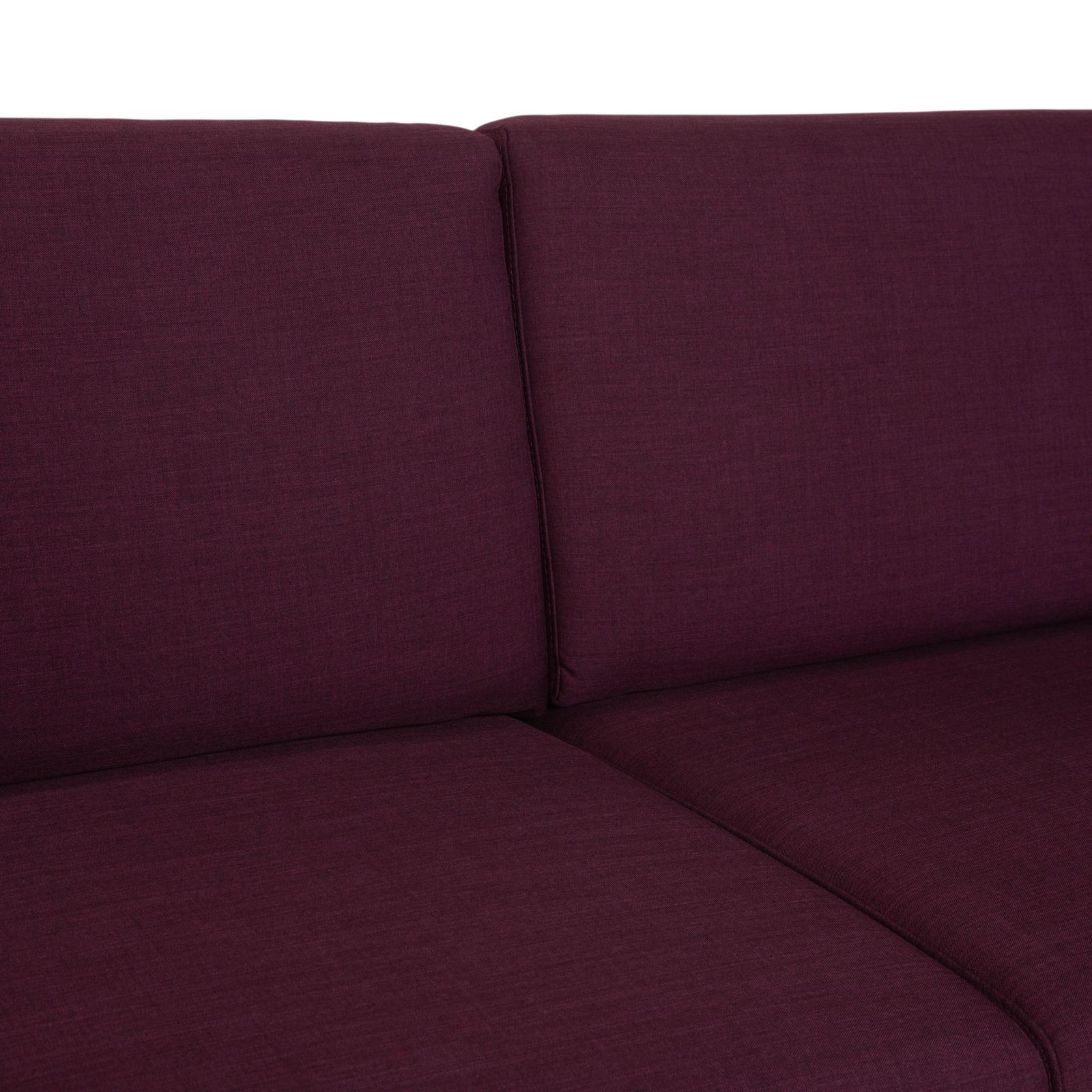 Ewald Schillig Flex Plus Fabric Three Seater Sofa Purple Aubergine Red photo 1676.0