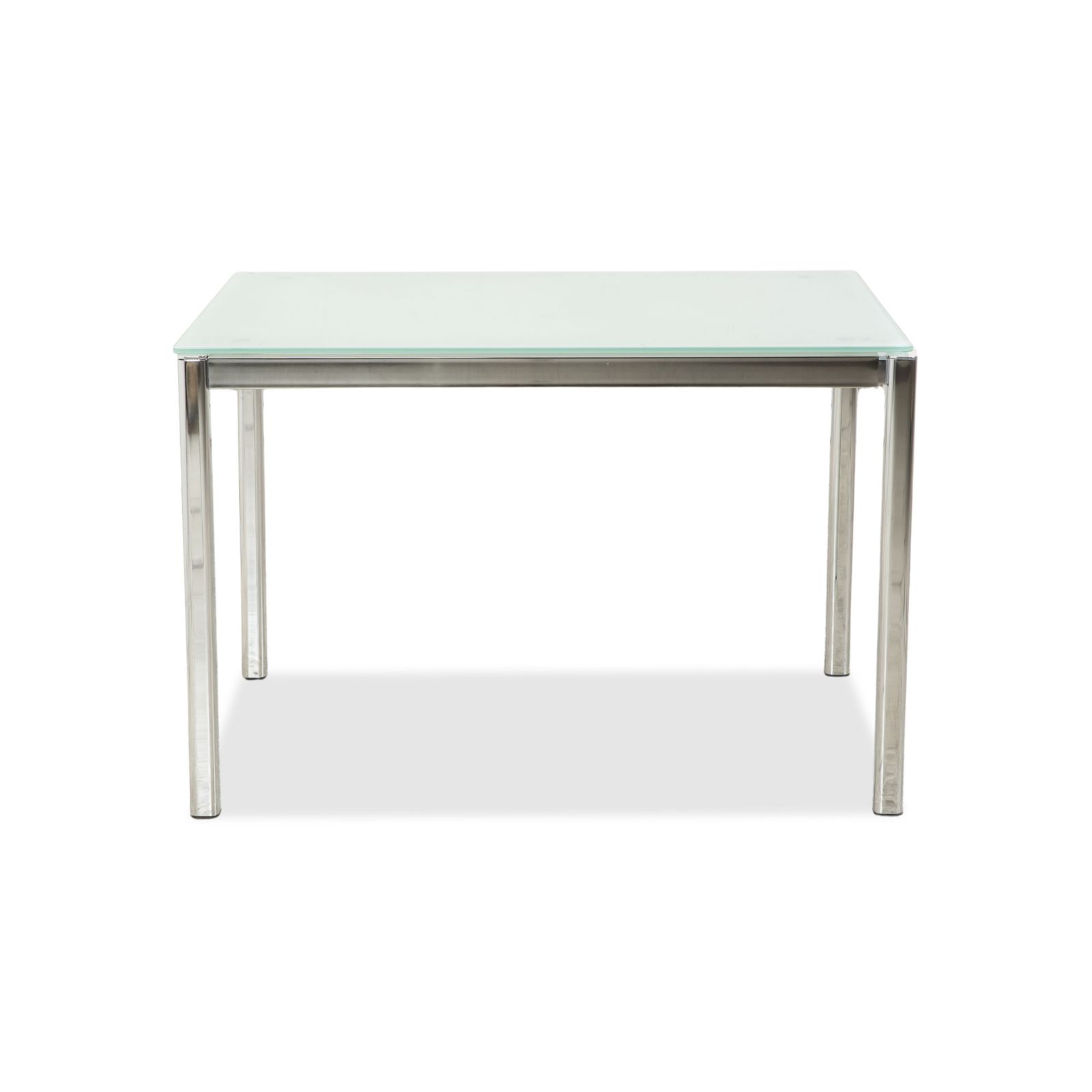 Calligaris Glass Dining Table Silver Dining Room 110 X 70 X 76 Cm photo vintage