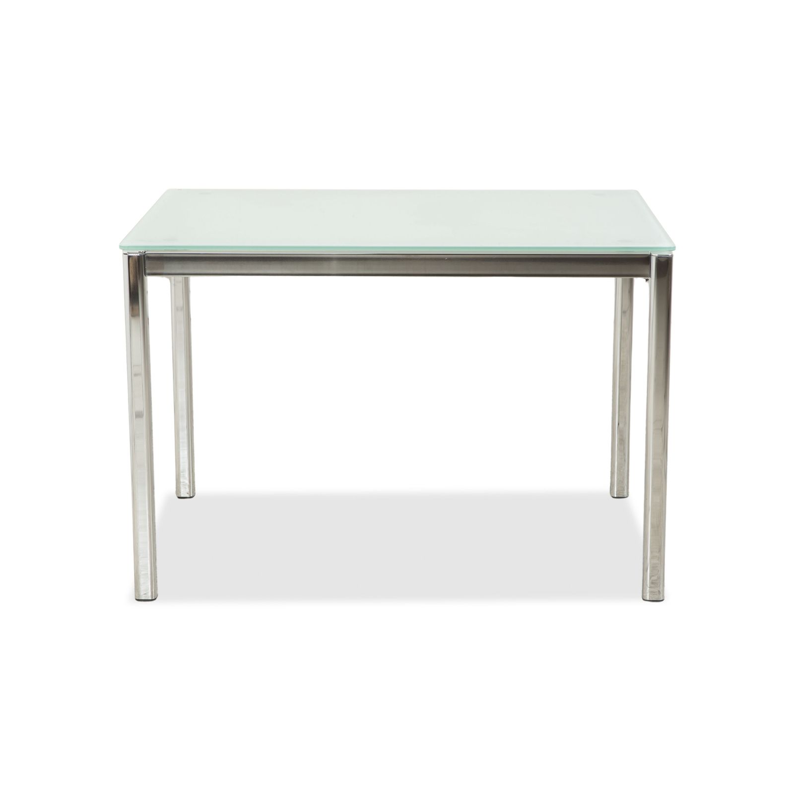 photo for sale Calligaris Glass Dining Table Silver Dining Room 110 X 70 X 76 Cm