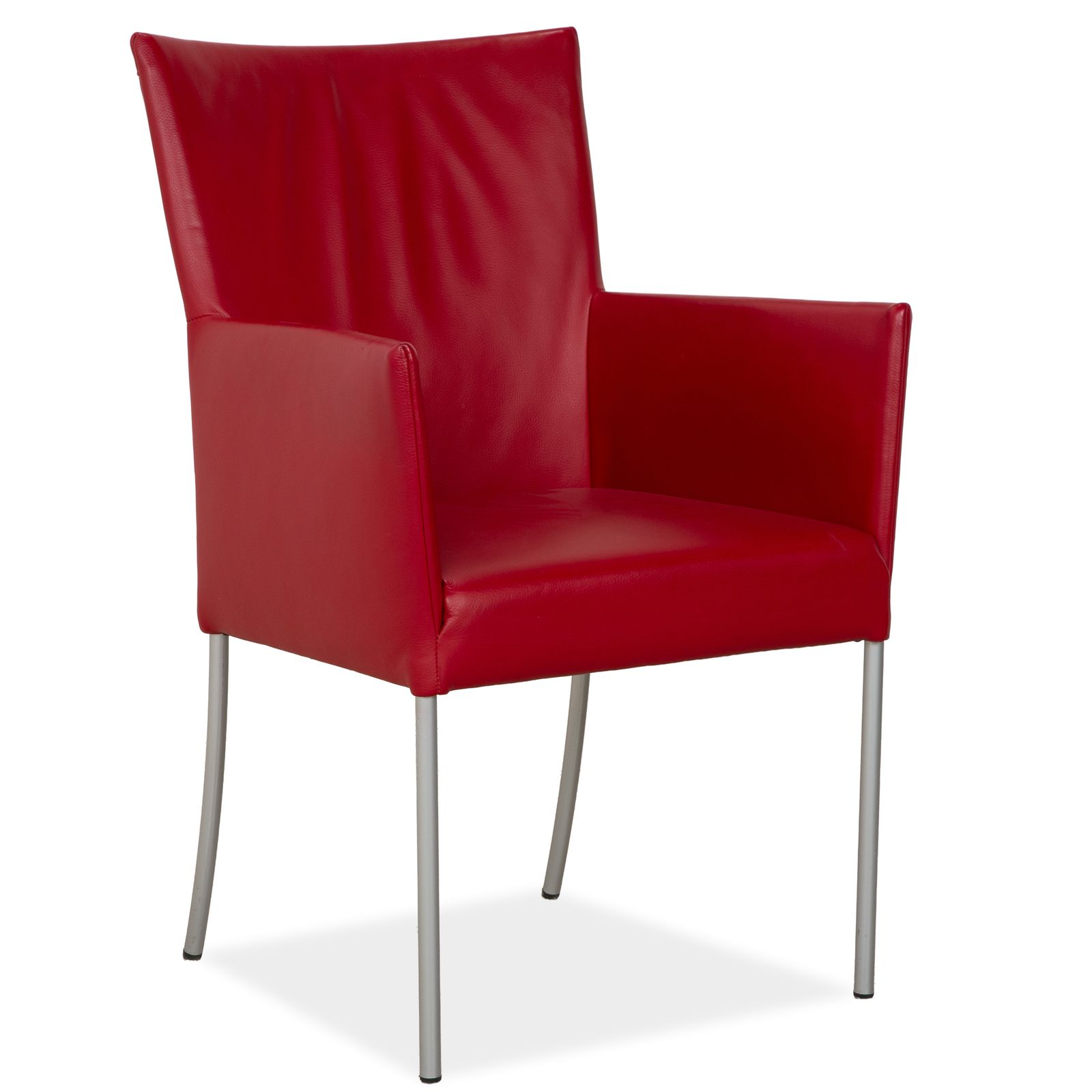 Bert Plantagie Arc E Leather Chair Red Dining Room
