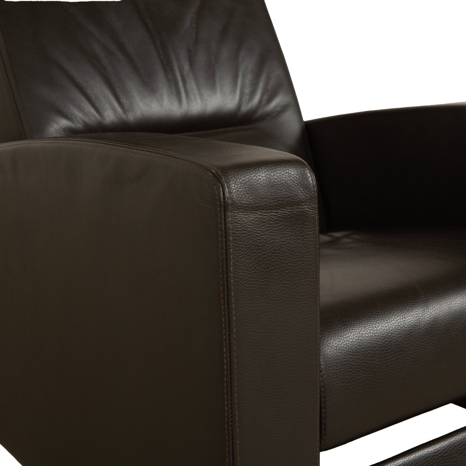 Fauteuil relax Wittmann Lindberg en cuir, marron, 15864 Toro Espresso, fonction manuelle photo buy