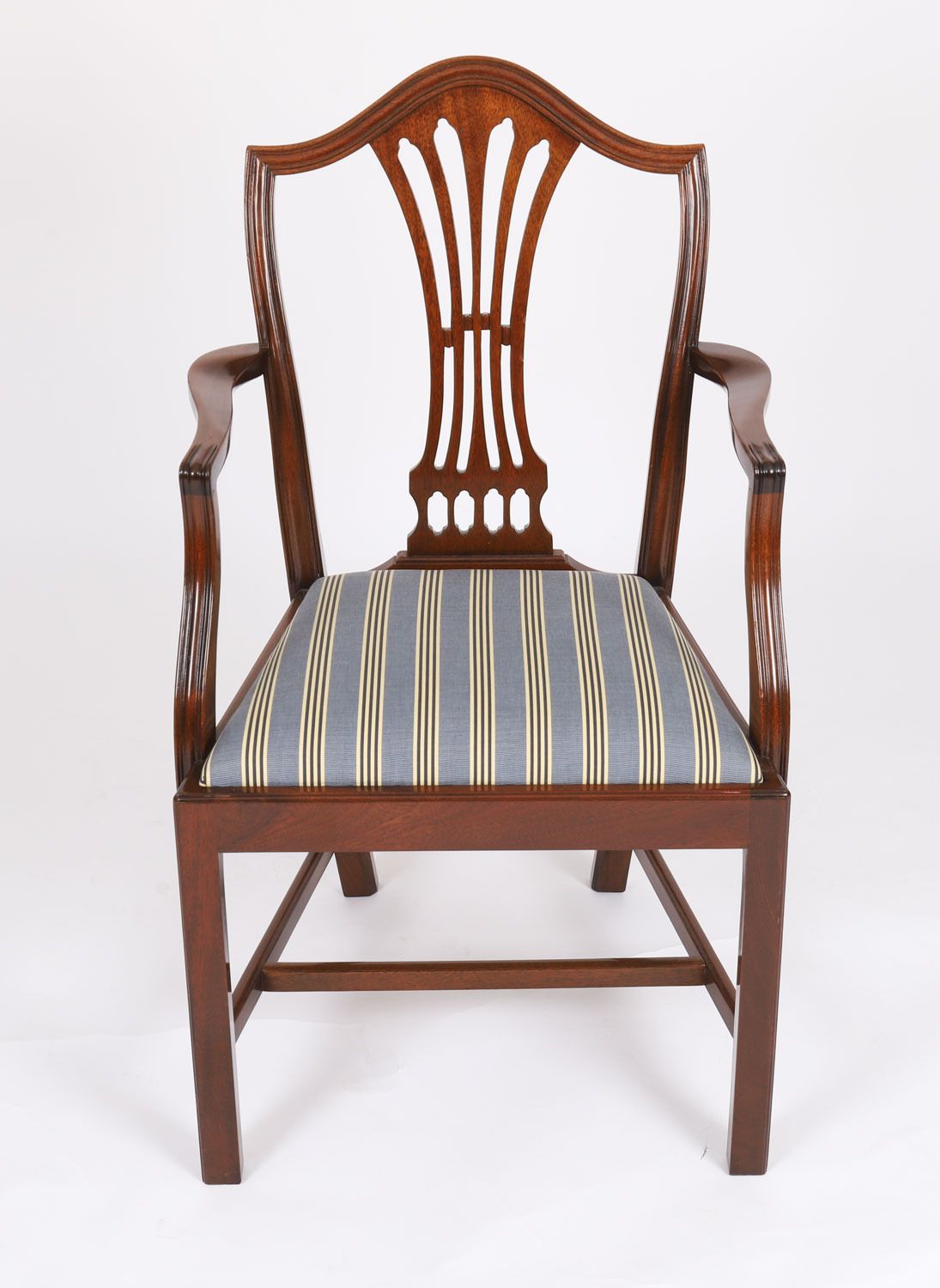 Vintage Set Of 6 Chairs By William Tillman 20th Century photo for sale