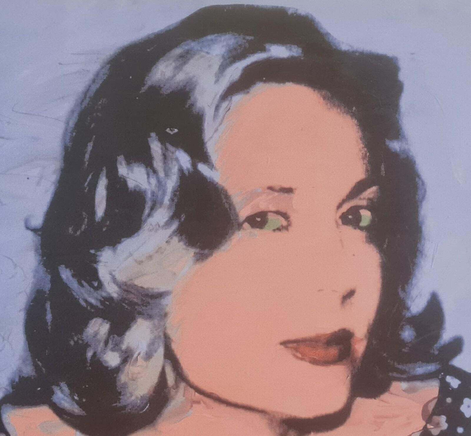 Andy Warhol — Sao Schlumberger, Executed In The 1980s. Fine Lithograph photo Art