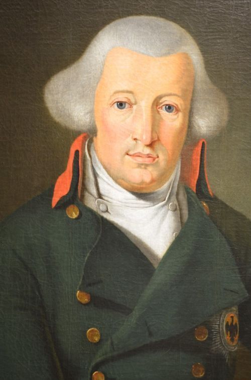 An Elegant Portrait Of A High Ranking Russian Officer, Circa 1790/1800, photo furniture