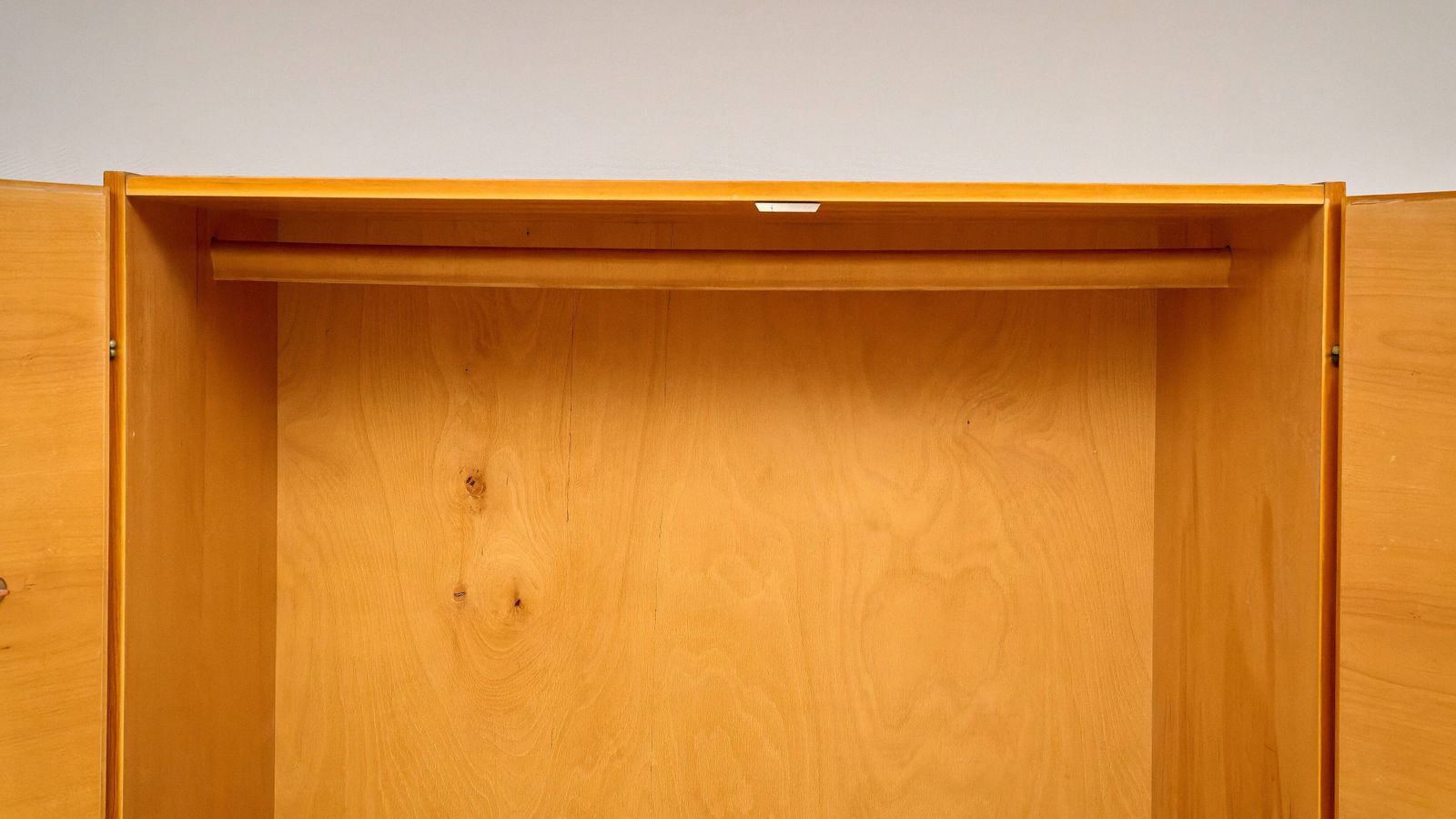 Two Door Wardrobe By Mojmír Požár For Up Závody, Czechoslovakia, 1960s. photo vinterior