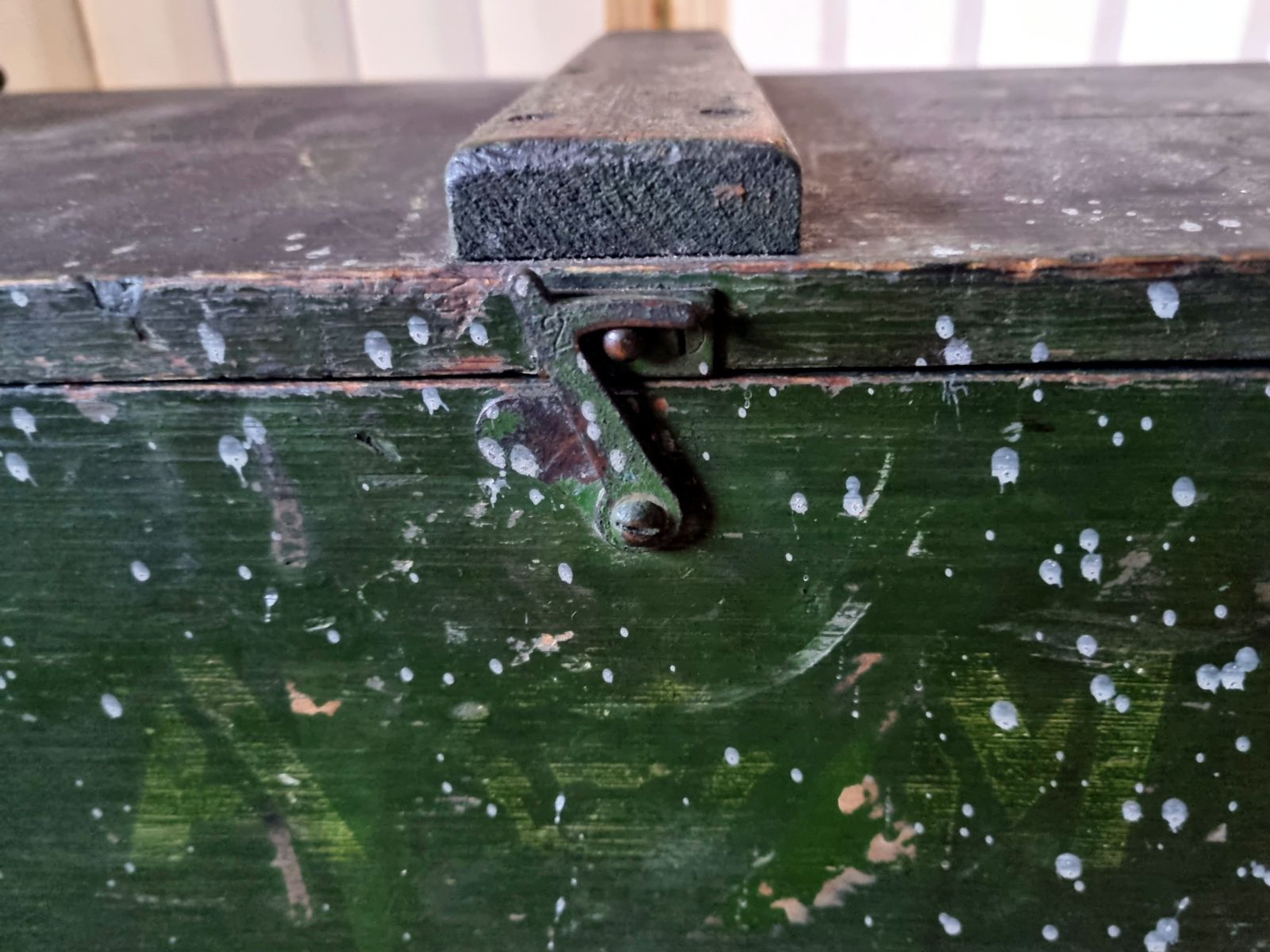 Original Military Equipment Box, Royal Air Force Raf, World War Two British Issue Radio Ammo, Large photo for sale