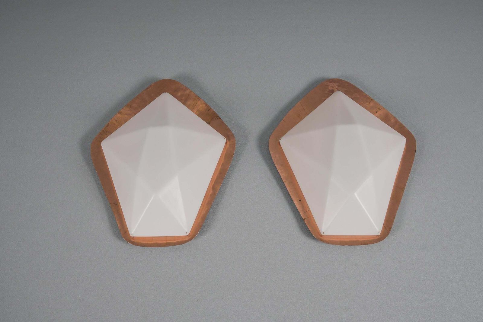 Pair Of Rare Anthroposophical Wall Lamps From The Rudolf Steiner School, 1960 photo for sale