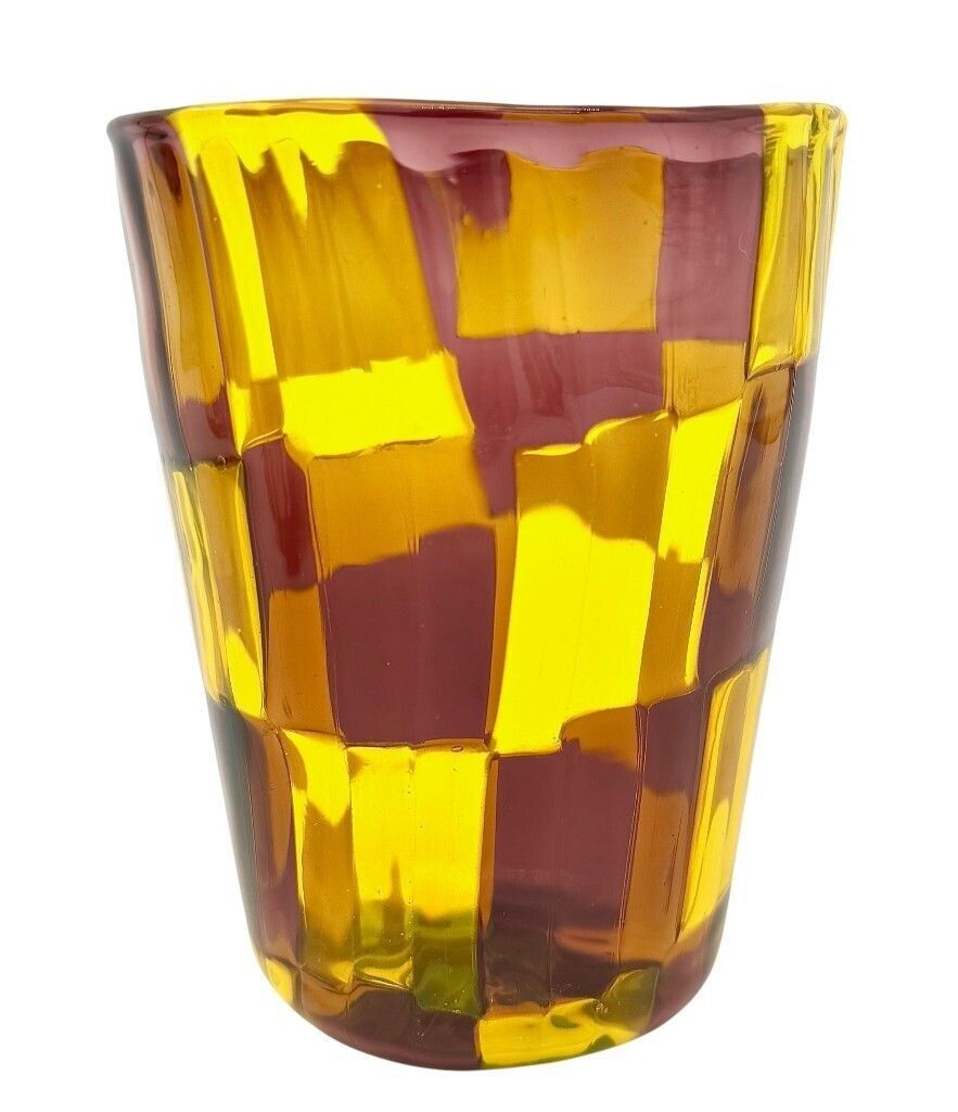 A Set Of Six Italian Handblown Murano Glass Tumblers photo furniture