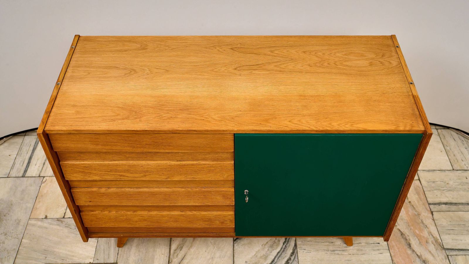 photo vinterior Chest Of Drawers U 458, Jiří Jiroutek, Czechoslovakia, 1960s.