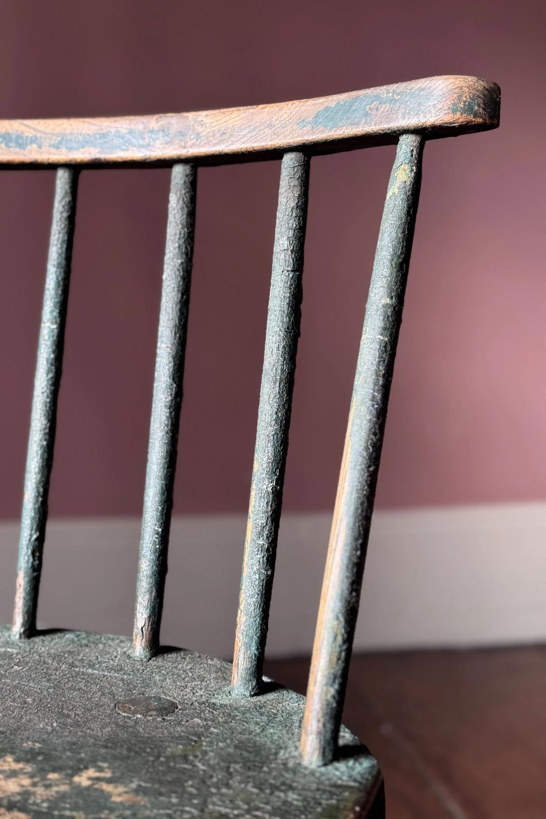 Beautiful 19th Century Irish Hedge Chair photo vintage