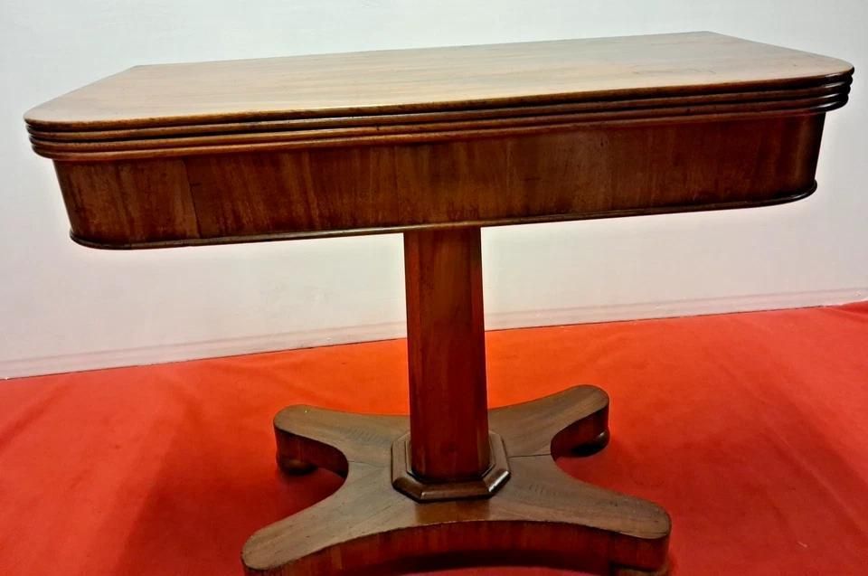 Antique Folding Table Solid Piece Tea Table Dining Table Very Versatile photo for sale