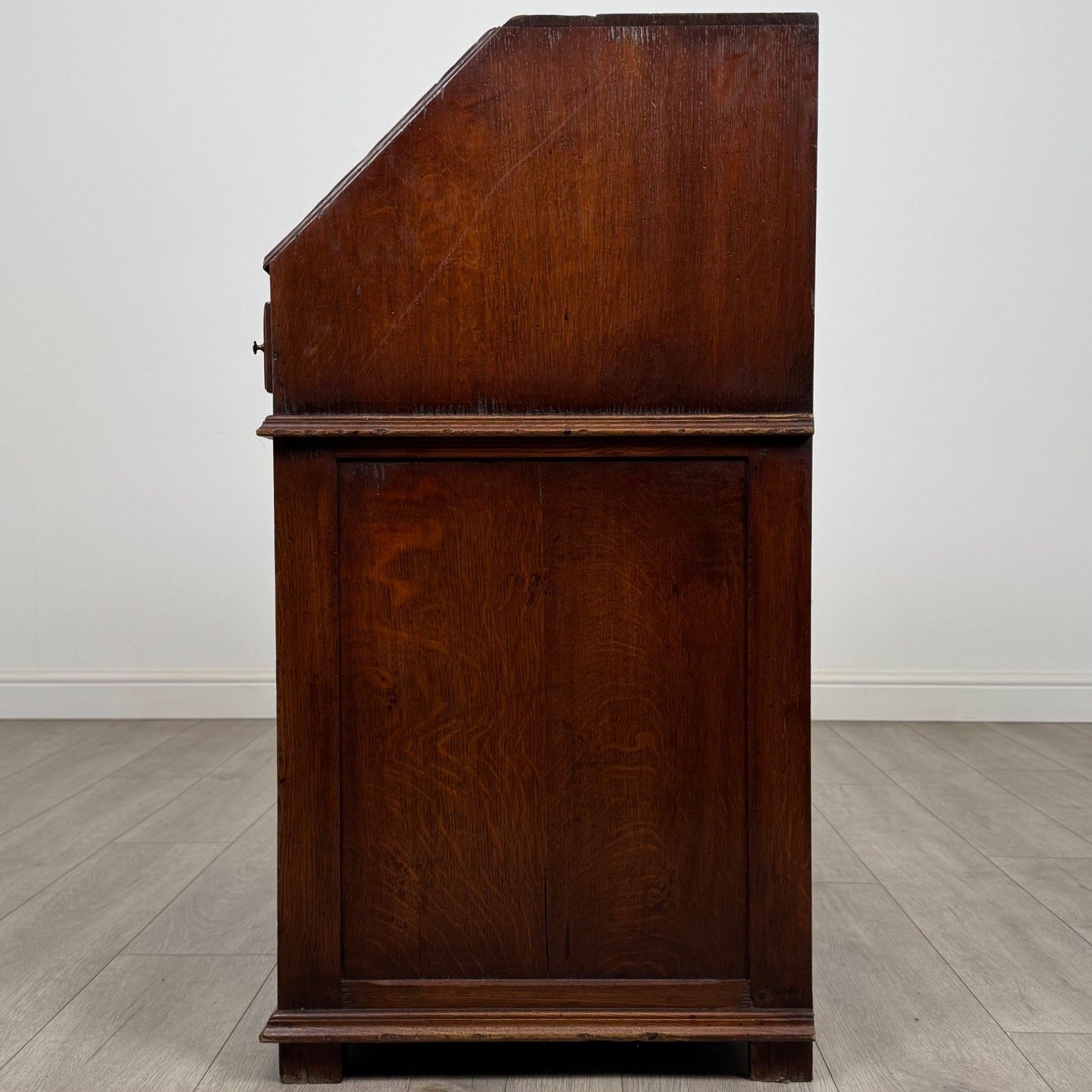 Antique 20th Century Fine Quality Bureau In Oak photo Furniture