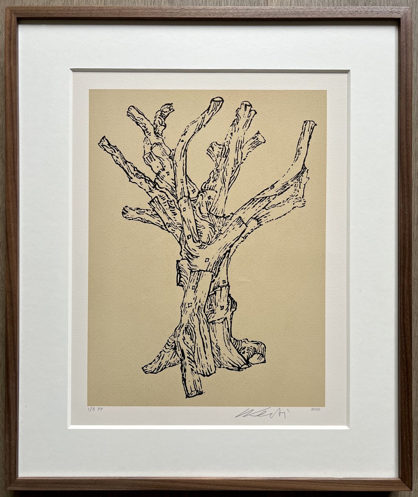 Ai Weiwei, Cedar, Printer's Proof, 2022