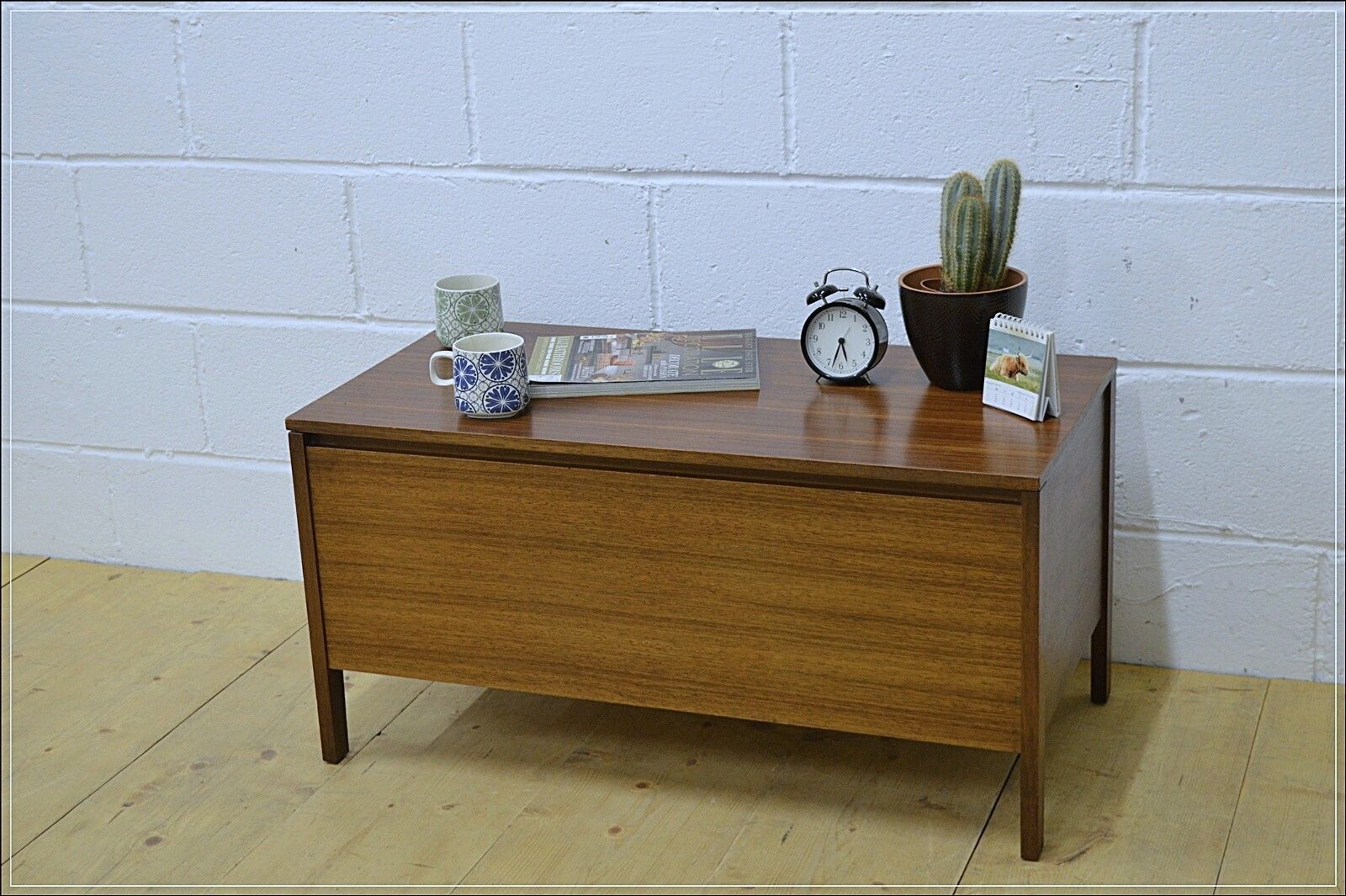 photo for sale Vintage Blanket Box By Meredew  Teak Danish Design Mid Century