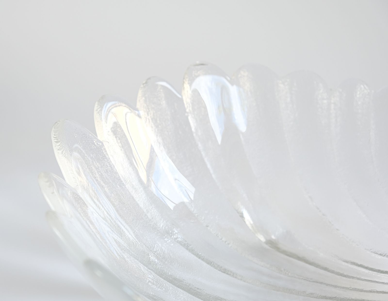 photo buy Mid Century Claus Josef Riedel Large Crystal Bowl For Riedel, Austria, 1970s