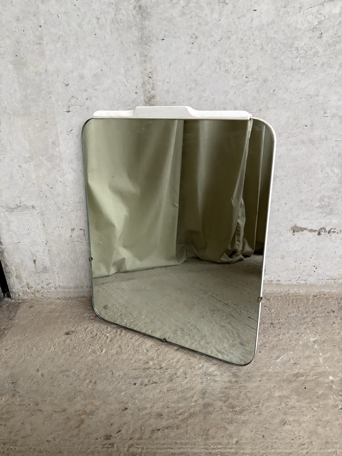 Vtg Mid Century Wall Hallway Mirror Retro R967 photo 74.75