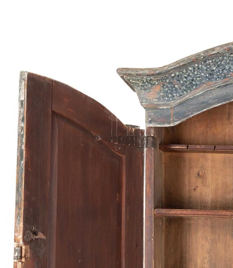 19th Century Swedish Folk Art Secretary In Original Paint photo buy