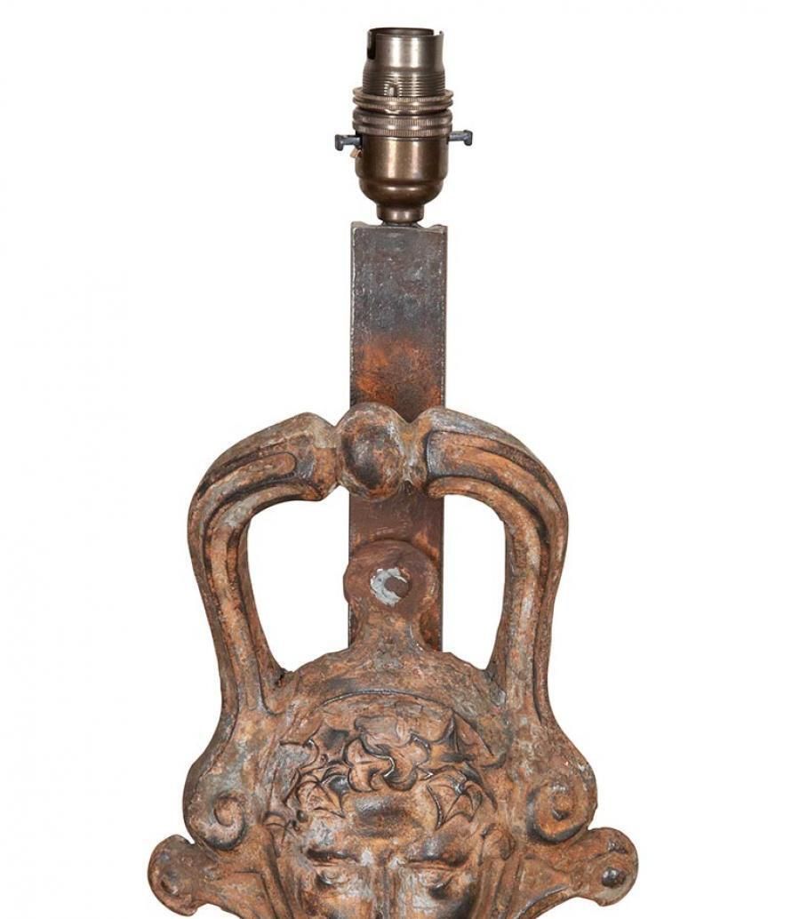 Pair Of Late 19th Century French Lamps Made From Architectural Fragments photo Lighting