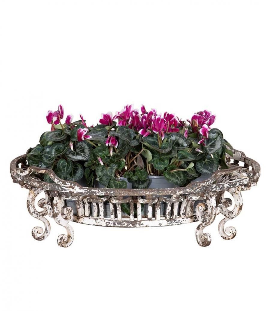 Large 1920s French Iron Work Planter photo buy