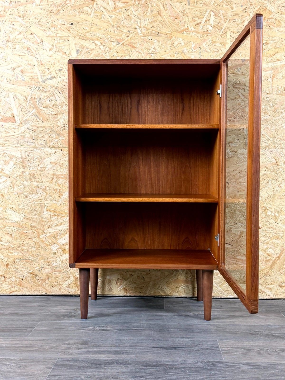 60s 70s Teak Sideboard Credenza Cabinet Danish Modern Design Denmark photo vintage