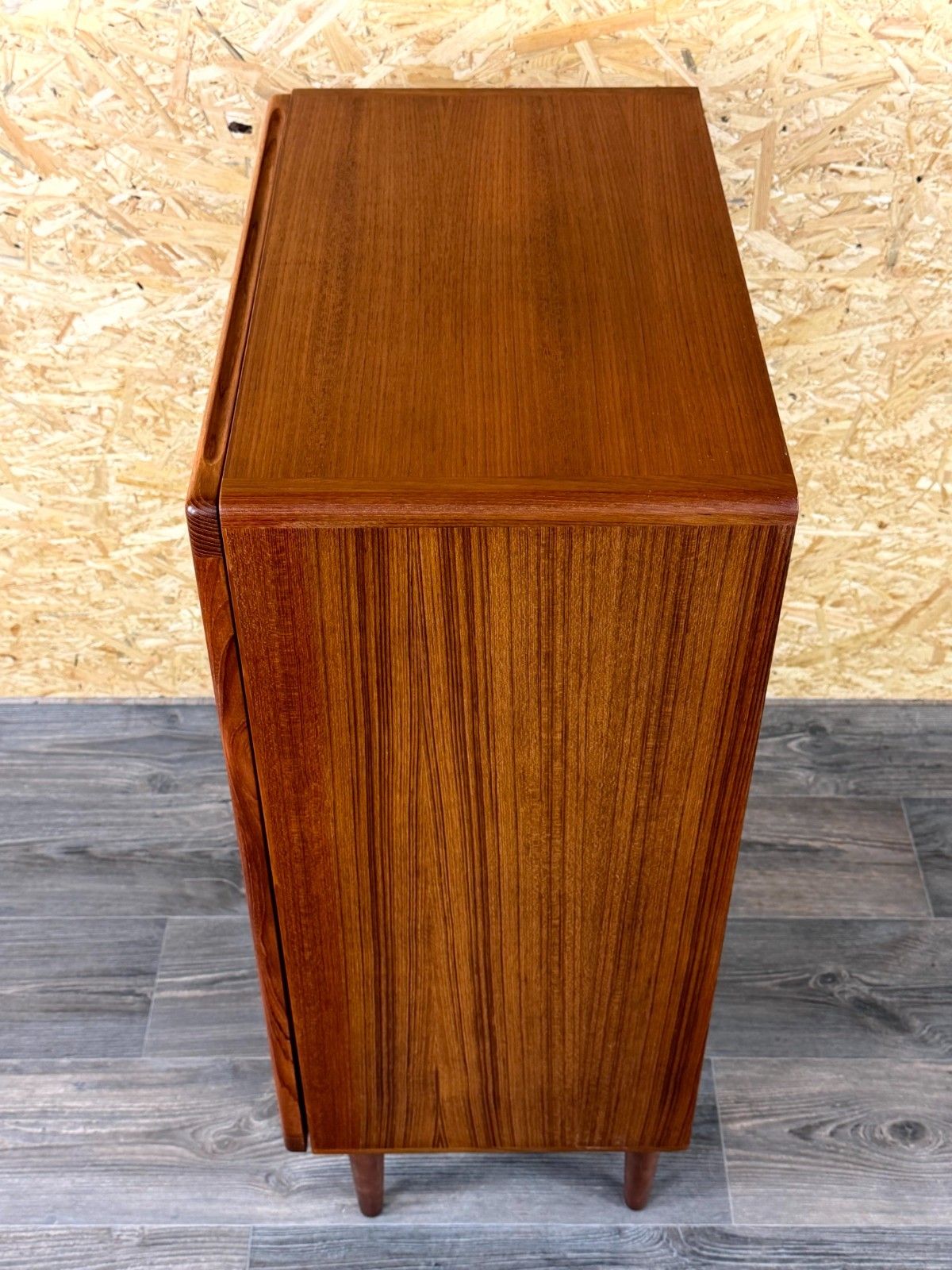 Furniture 60s 70s Teak Sideboard Credenza Cabinet Danish Modern Design Denmark photo
